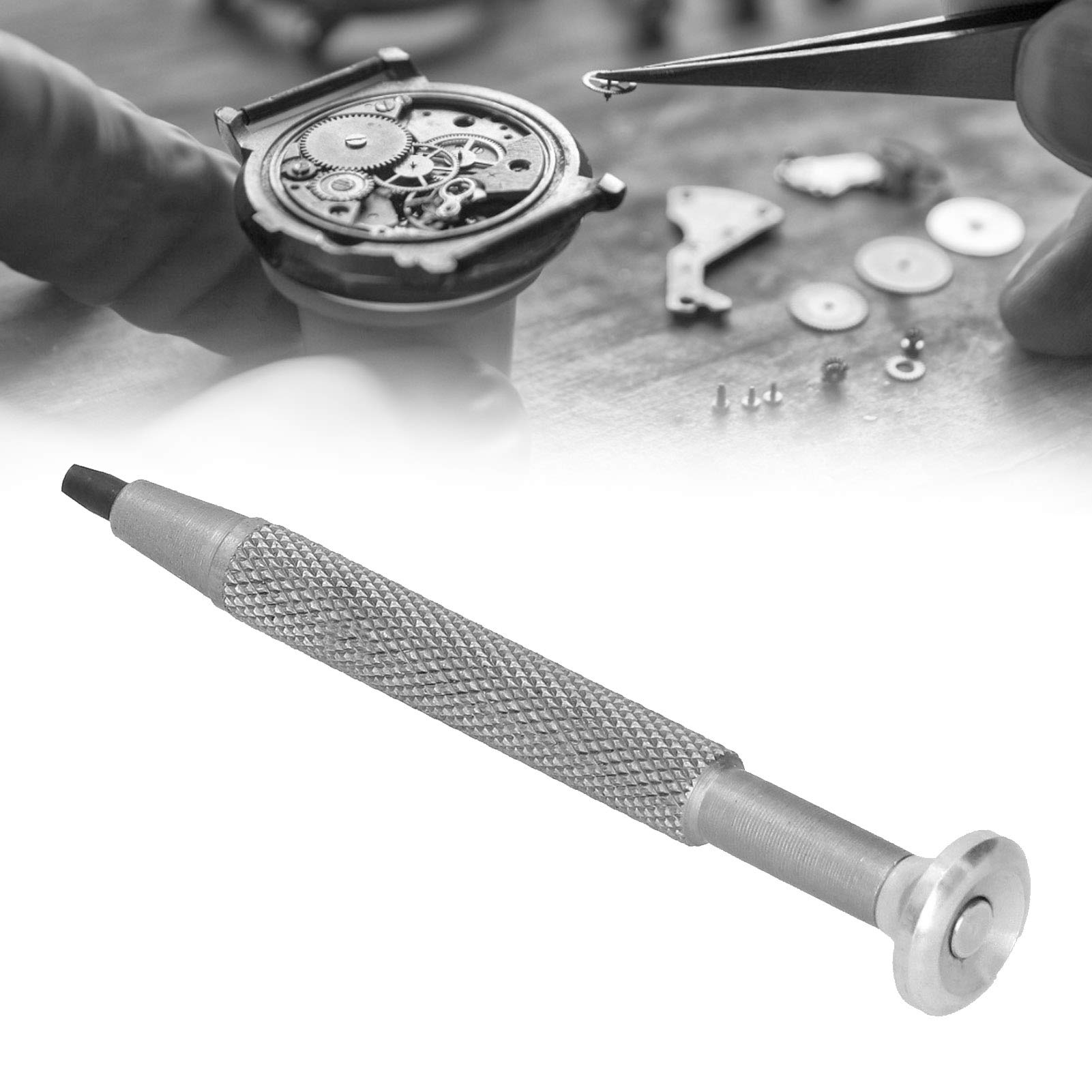 Professional Watch Repair Tool Kit - 6601 Watch Movement Back Case Opener & Oscillating Weight Rotor Remover | Essential for Watchmakers, DIY Watch Repair & Maintenance