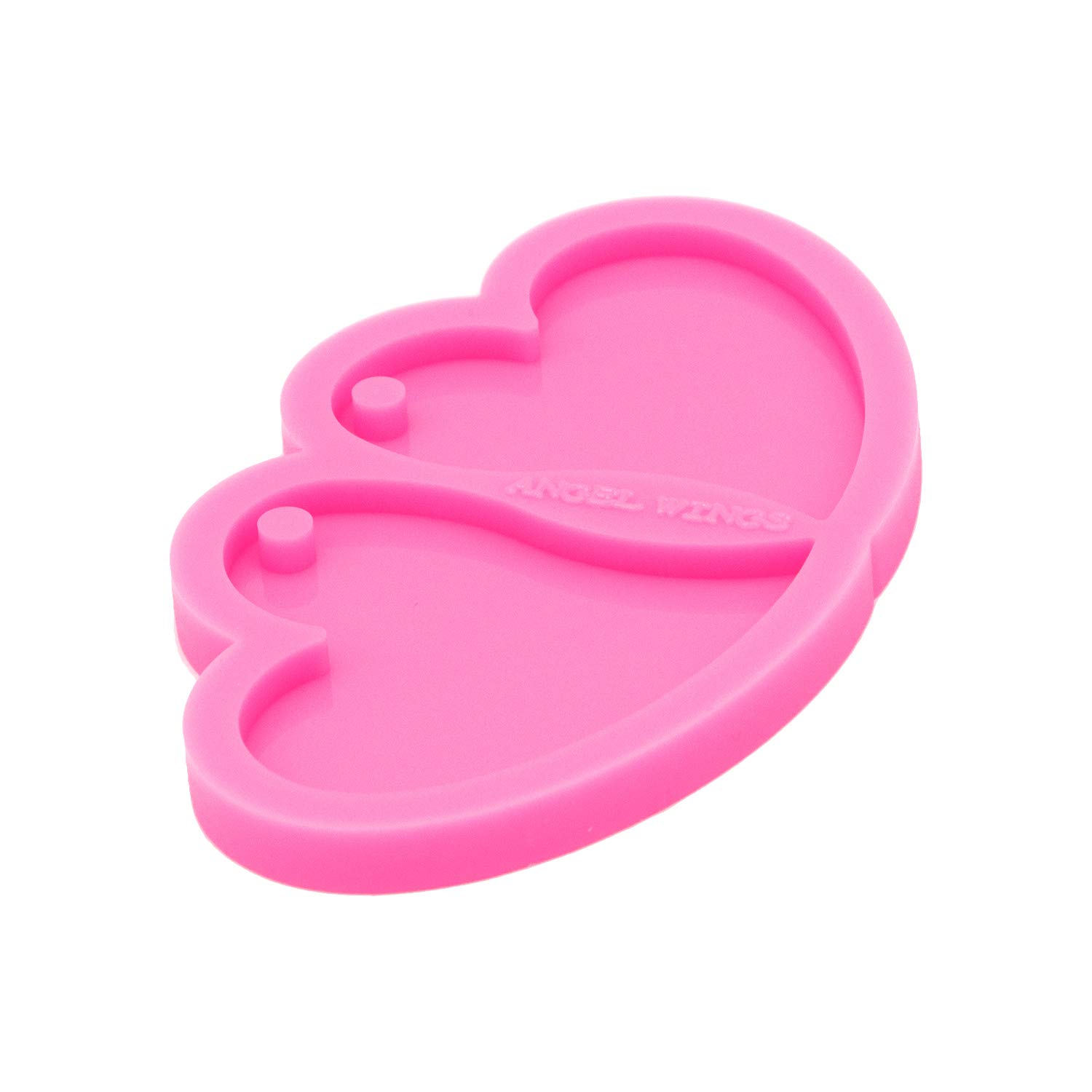 Shiny Glossy Heart-Shaped Silicone Earring Molds for DIY Epoxy Jewelry Making – Resin Molds for Fashion Earrings (Size S) – Perfect for Handmade Gifts, Craft Projects & Unique Accessories