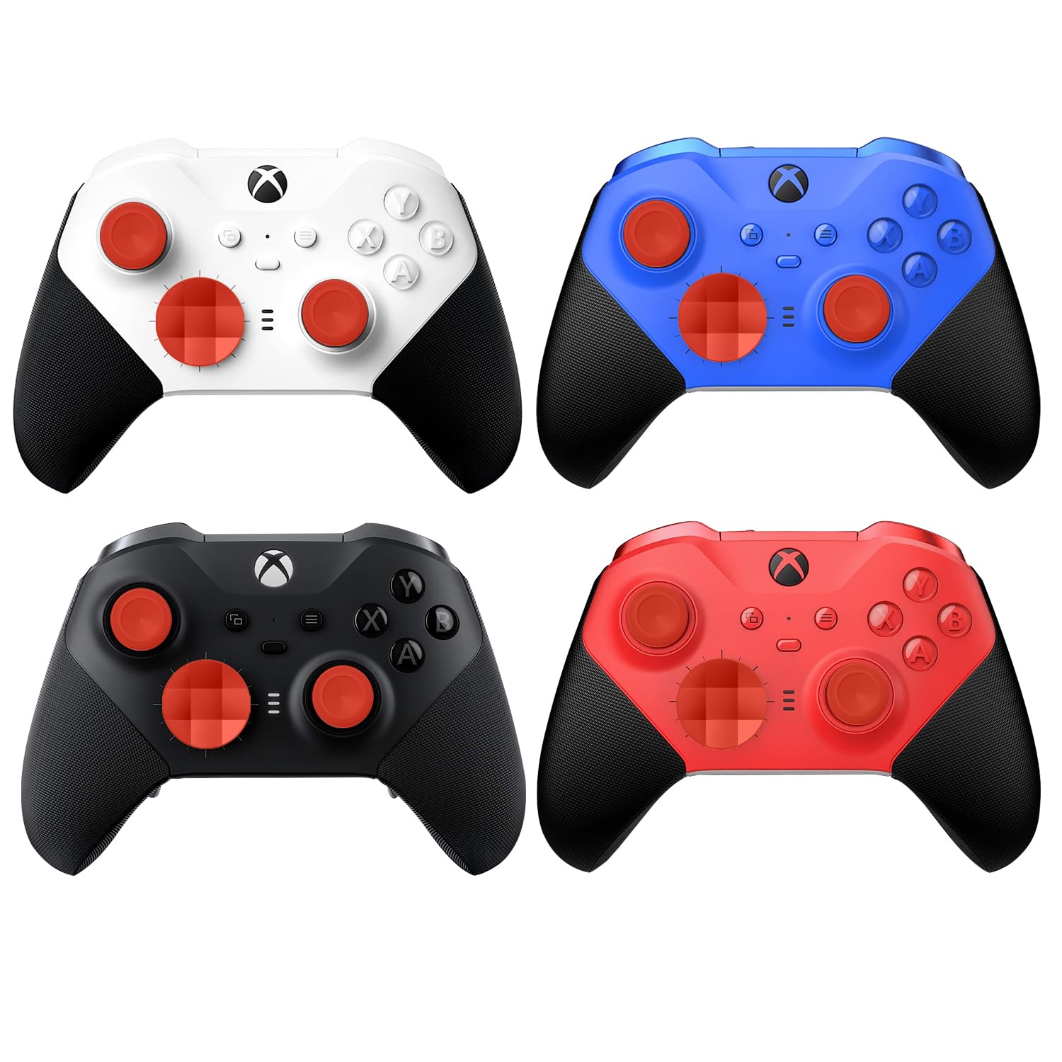 Xbox Elite Controller Series 2 Accessories - 13 in 1 Repair Kit with Replacement Paddles, Thumbsticks, Analog Sticks, 2 D-Pads & Tool | Gaming Controller Parts for Enhanced Performance & DIY Fixes | Perfect for Competitive Gaming & Controller Maintenance