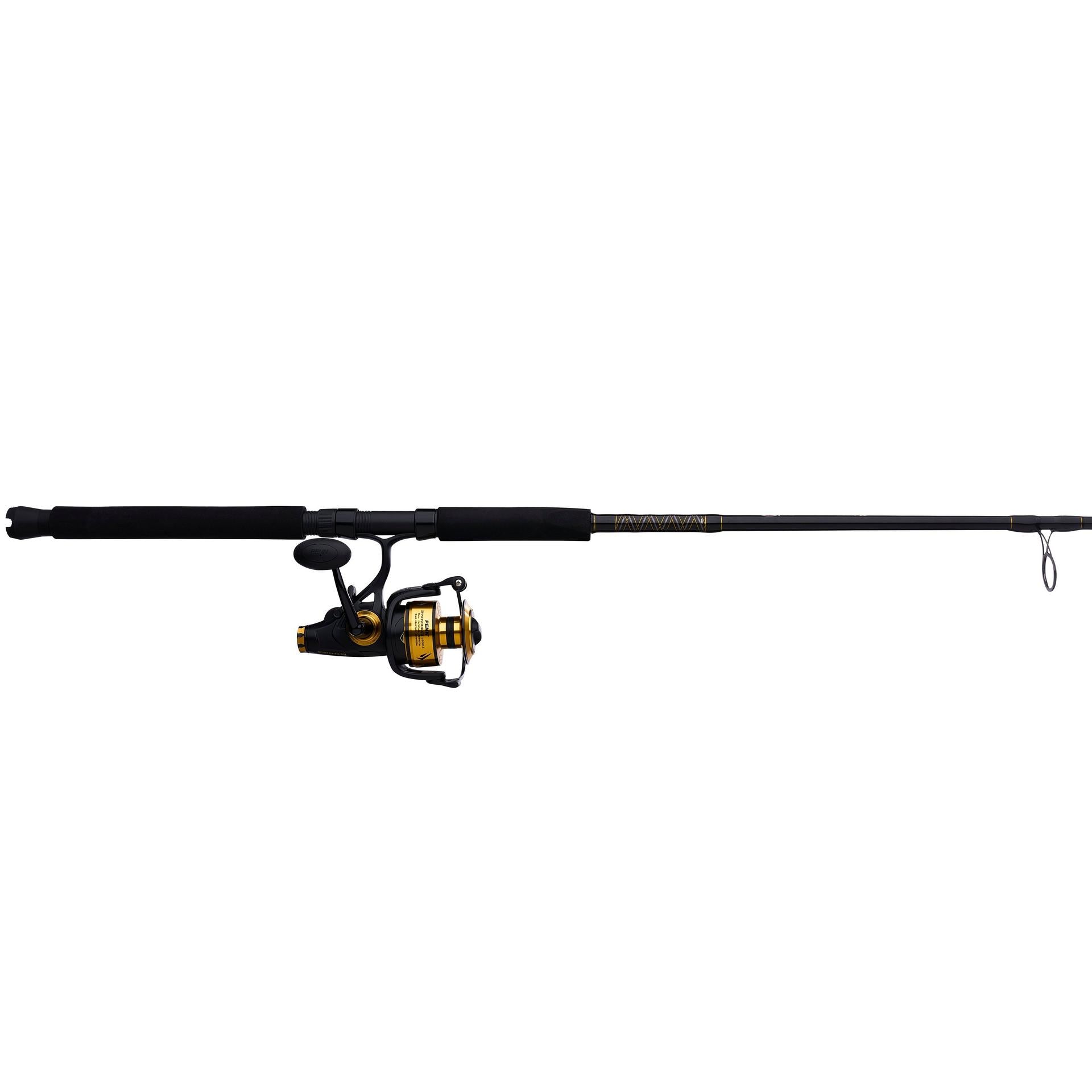 Penn Spinfisher® VII Live Liner Spinning Rod and Reel Combo - Saltwater Fishing Gear for Surf, Pier & Offshore Angling
