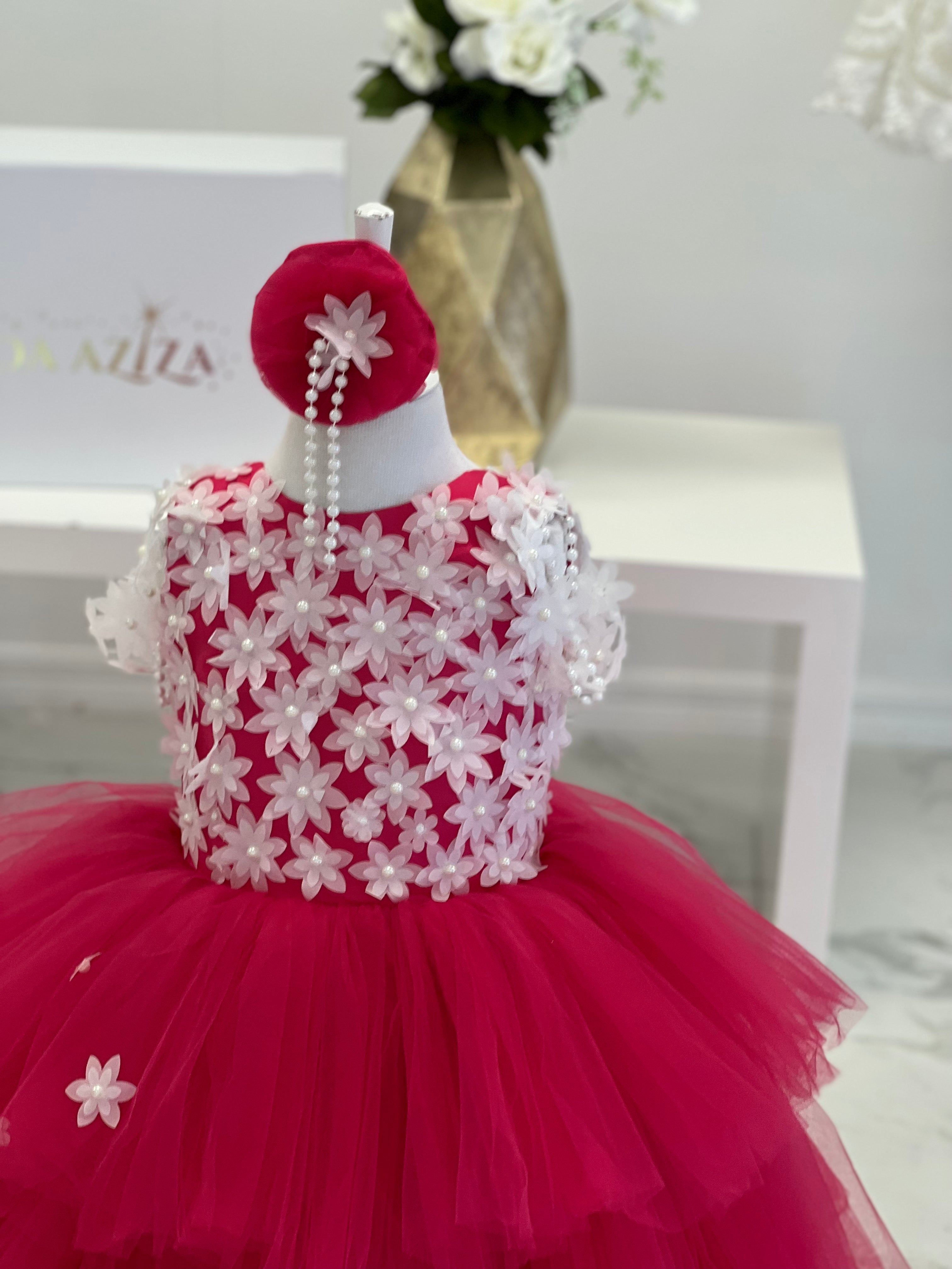 Abigail Dress Fuchsia - Elegant Women's Party Dress for Evening Events & Special Occasions