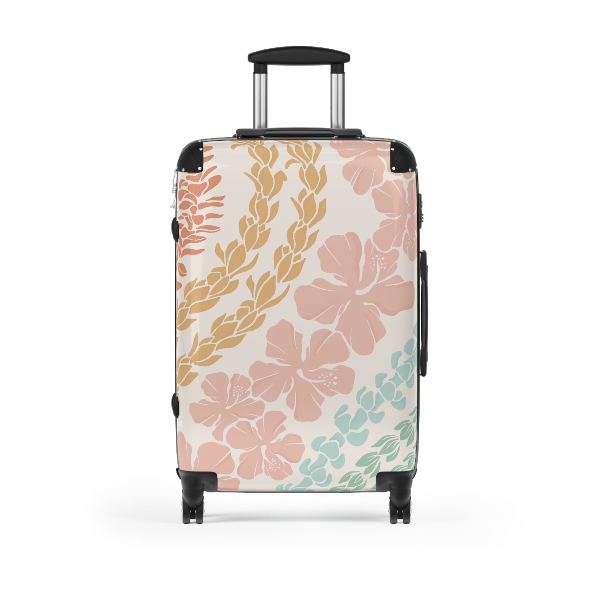 Stylish Groovy Lei Cabin Suitcase - Lightweight Carry-On Luggage for Travel, Business Trips & Weekend Getaways