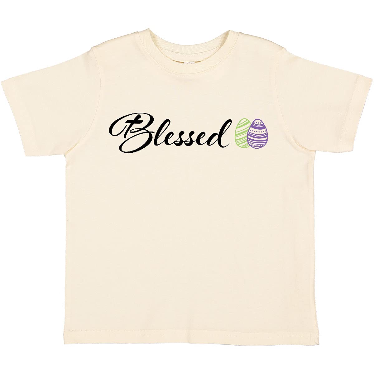 Easter Blessed Toddler T-Shirt with Eggs - Holiday Gift