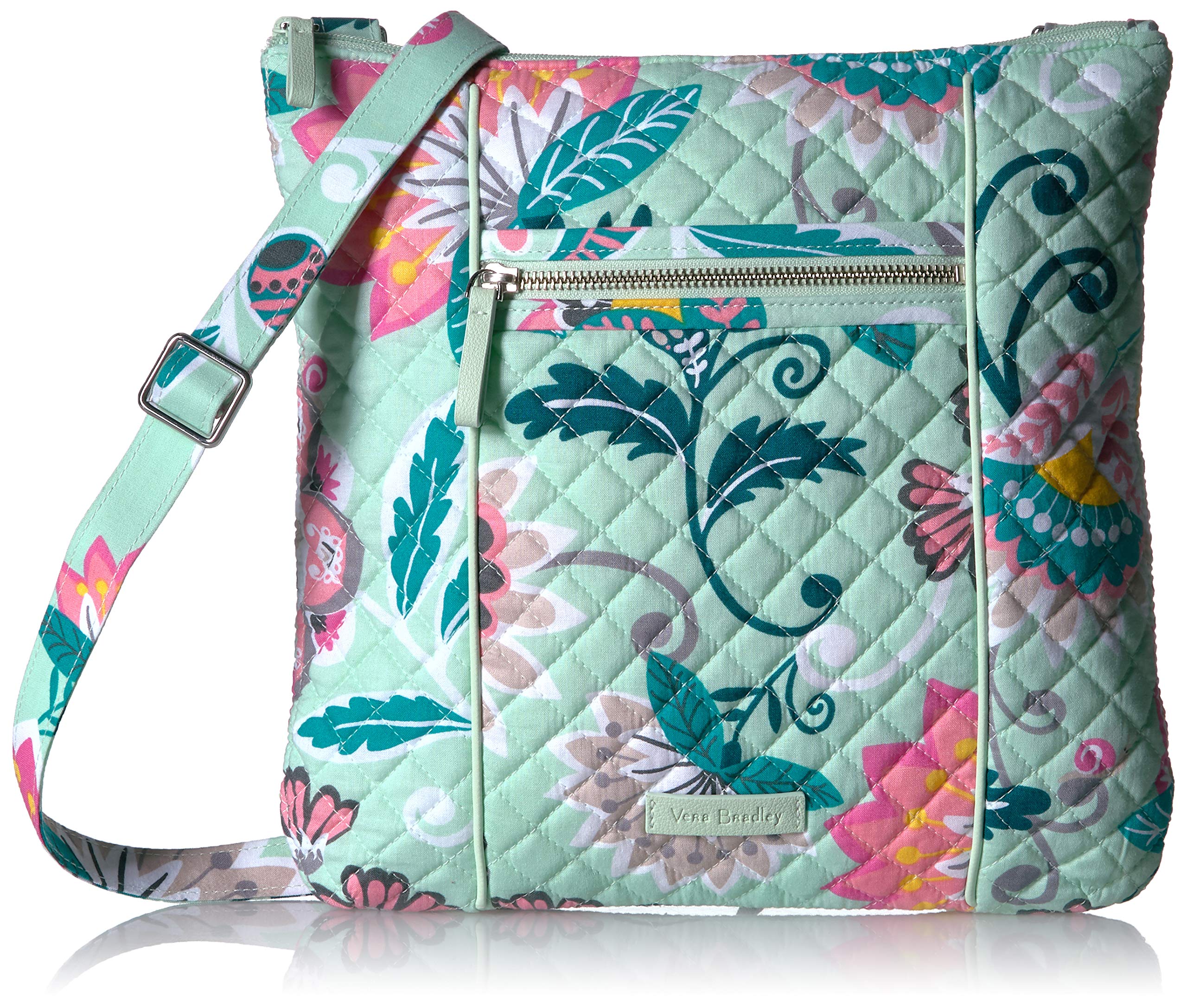 Vera Bradley Cotton Hipster Crossbody Purse for Women - Stylish & Lightweight Shoulder Bag - Perfect for Travel, Shopping & Everyday Use