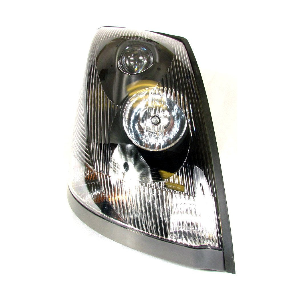 Fortpro LED Headlights Set for Volvo VN VNL Models 2004-2023 - High Brightness Waterproof Replacement Headlamps - Perfect for Night Driving & Off-Road Trucking