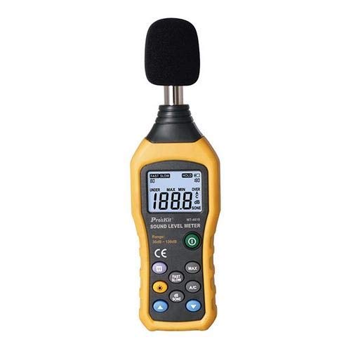 Eclipse Tools MT-4618 Digital Sound Level Meter - Professional Noise Decibel Tester (2-Pack) for Home, Office, and Industrial Use