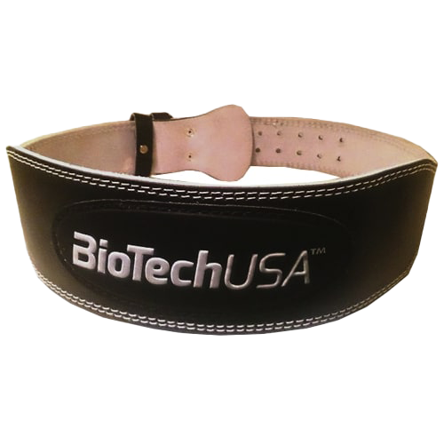 BioTechUSA Power Belt Austin 1 - Weightlifting & Gym Accessories for Men & Women, Medium Size, Black - Perfect for Strength Training, CrossFit & Powerlifting Workouts