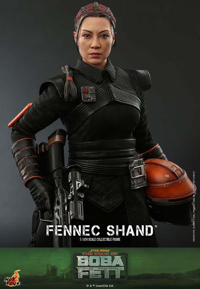 Hot Toys 1:6 Scale Fennec Shand Action Figure - The Book of Boba Fett Collectible Black Series | Perfect for Star Wars Fans, Display & Gift Giving