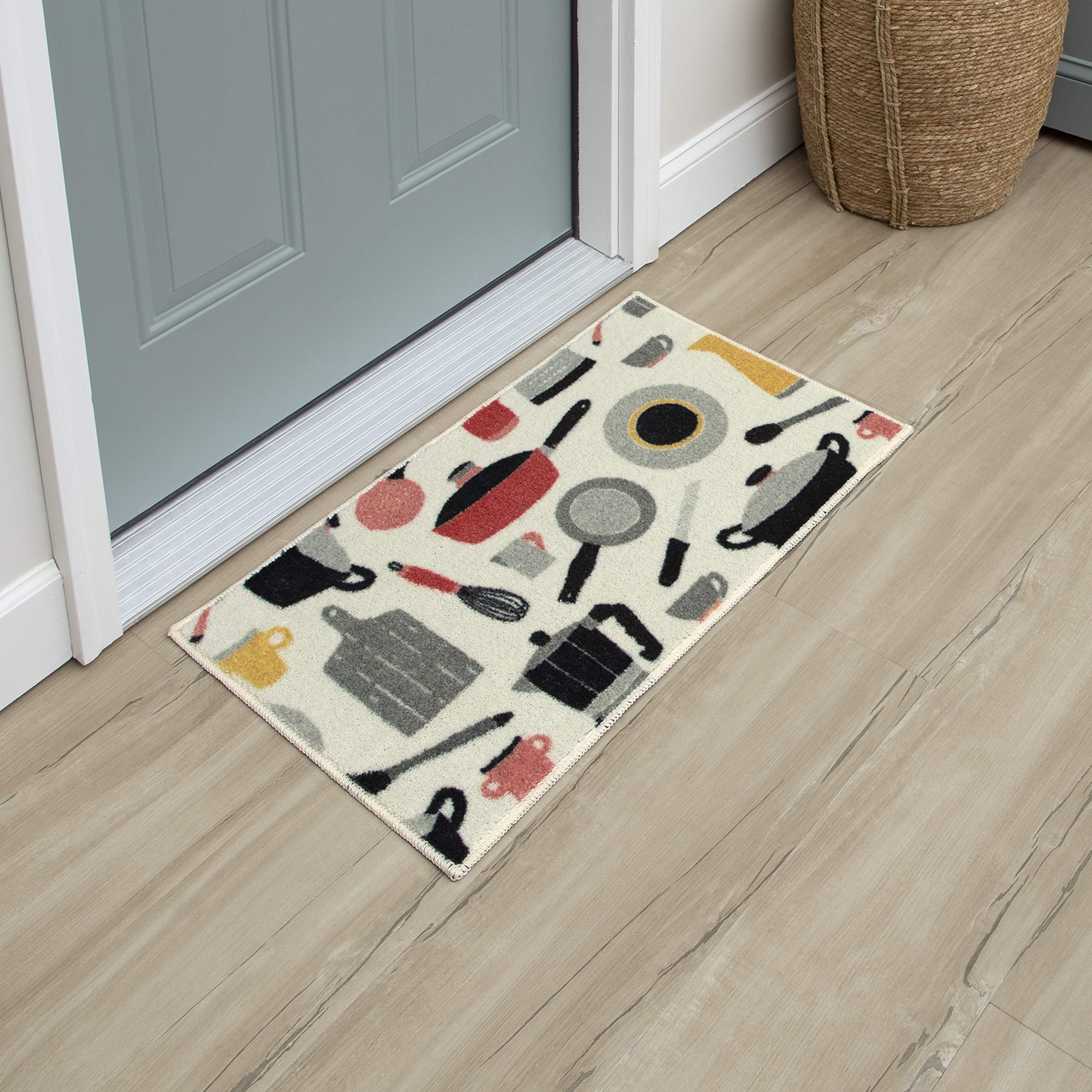 Mohawk Kitchen Rug Printed Non-Slip for Home & Cooking