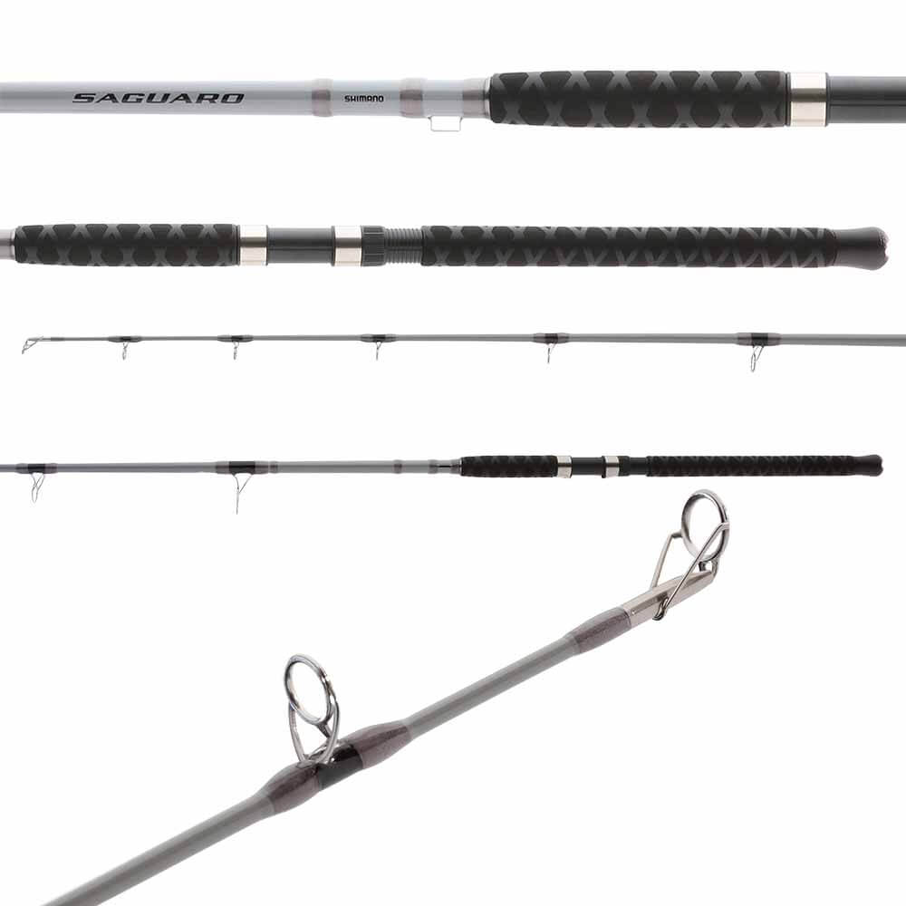 Shimano Saguaro B Spinning Rod - Lightweight Graphite Fishing Rod for Freshwater & Saltwater - Perfect for Bass, Trout, and Panfish Fishing