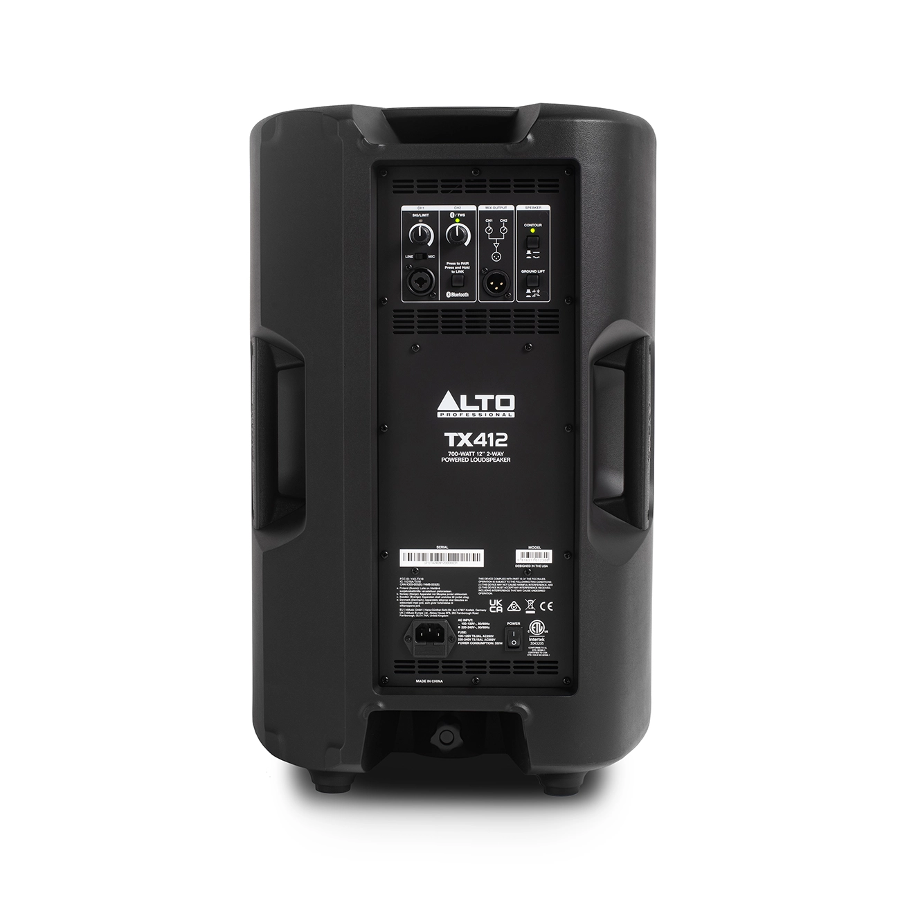 Alto Professional TX412 700 Watt 12 Inch Powered PA Speaker - Perfect for Live Music, DJ Performances & Outdoor Events