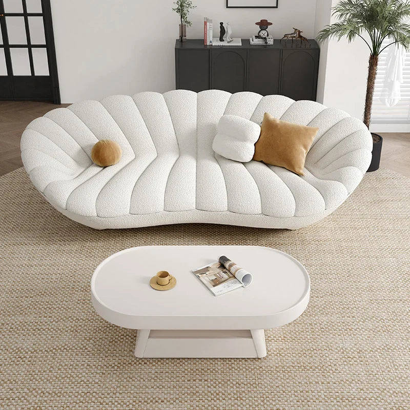 Minimalist Canape Floral Sofa Set - Elegant & Cozy 3-Piece Living Room Furniture for Small Spaces | Perfect for Apartments, Studios & Modern Home Decor
