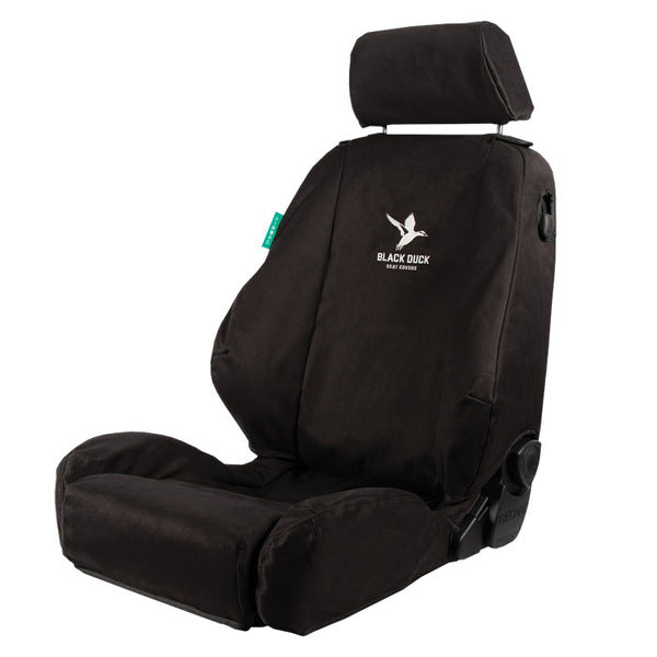 Premium Black Duck 4Elements Console & Seat Covers for Nissan Patrol GU Y61 (2012-2016) - Durable Protection for Off-Road Adventures & Daily Commutes