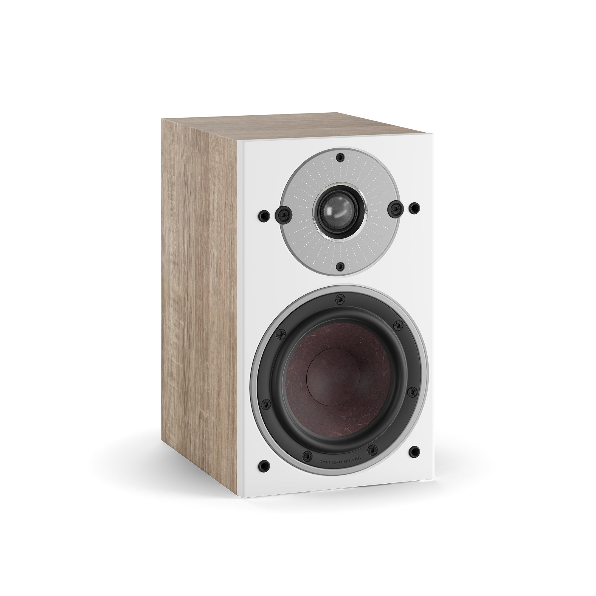 DALI OBERON 1 Bookshelf Speakers - Premium HiFi Stereo Sound for Home Theater, Music Listening & Gaming (Pair, Black/Walnut/White) - Perfect for Living Rooms, Bedrooms & Home Offices