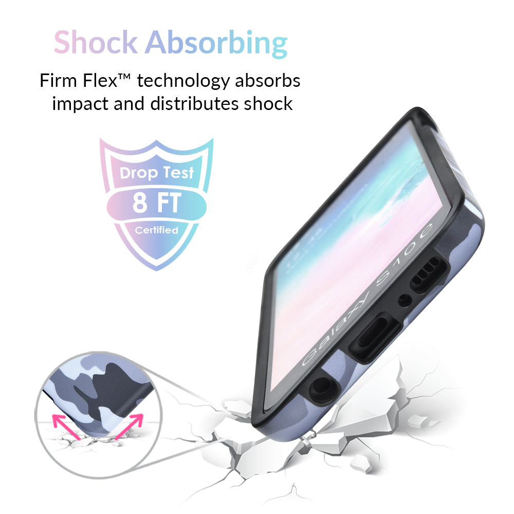 Samsung Galaxy Case - Gray Camo Design, Durable Protective Cover for Samsung Galaxy [Model] | Perfect for Outdoor, Travel & Everyday Use
