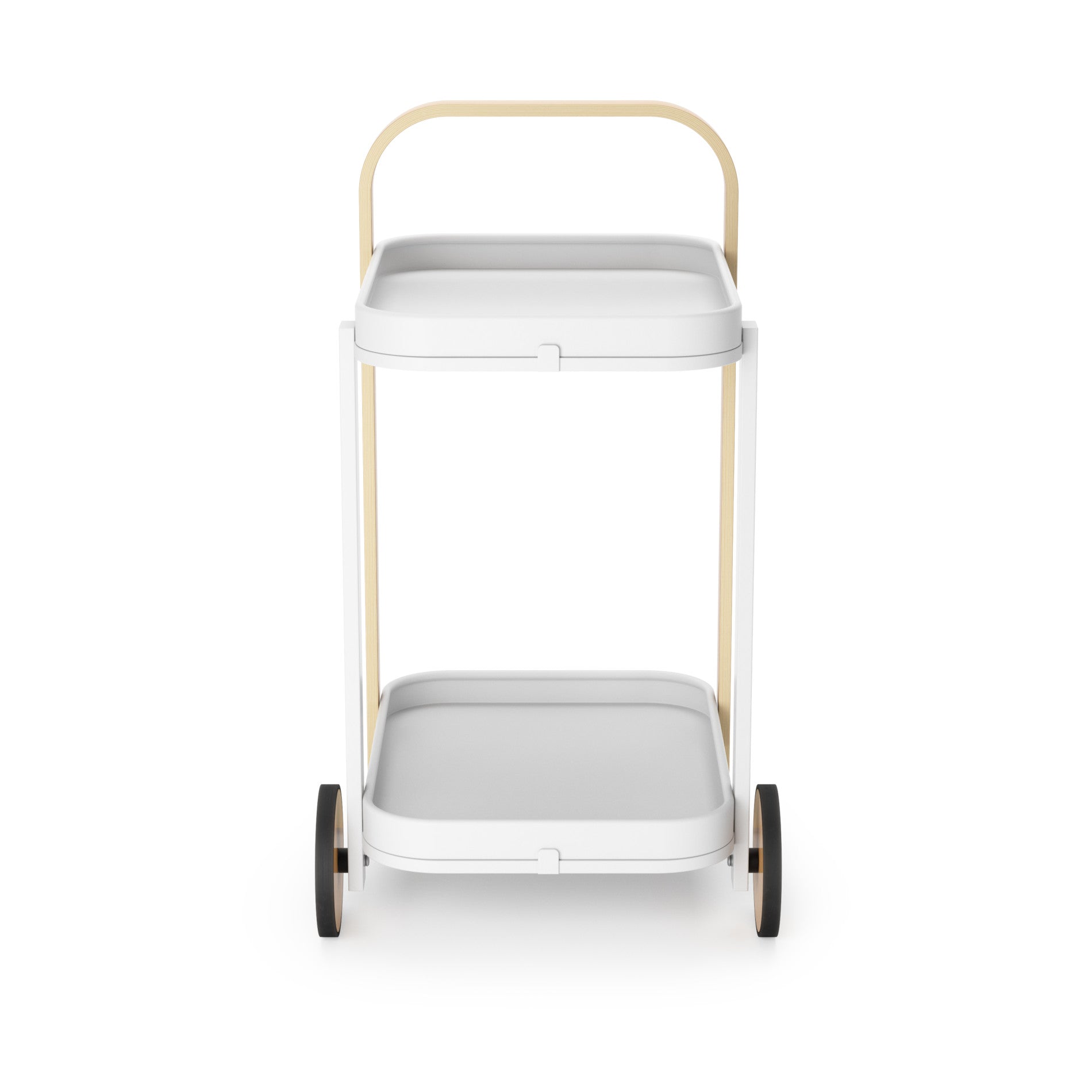 Bellwood Bar & Storage Cart - Mobile Home Bar Cabinet with Wheels for Kitchen, Living Room & Outdoor Entertaining