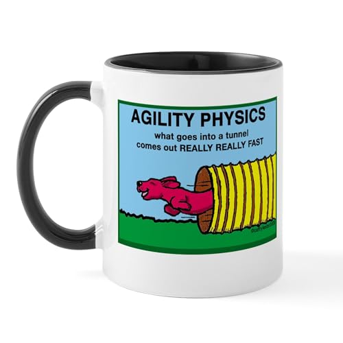 White/Black Inside - Agility Physics Mug