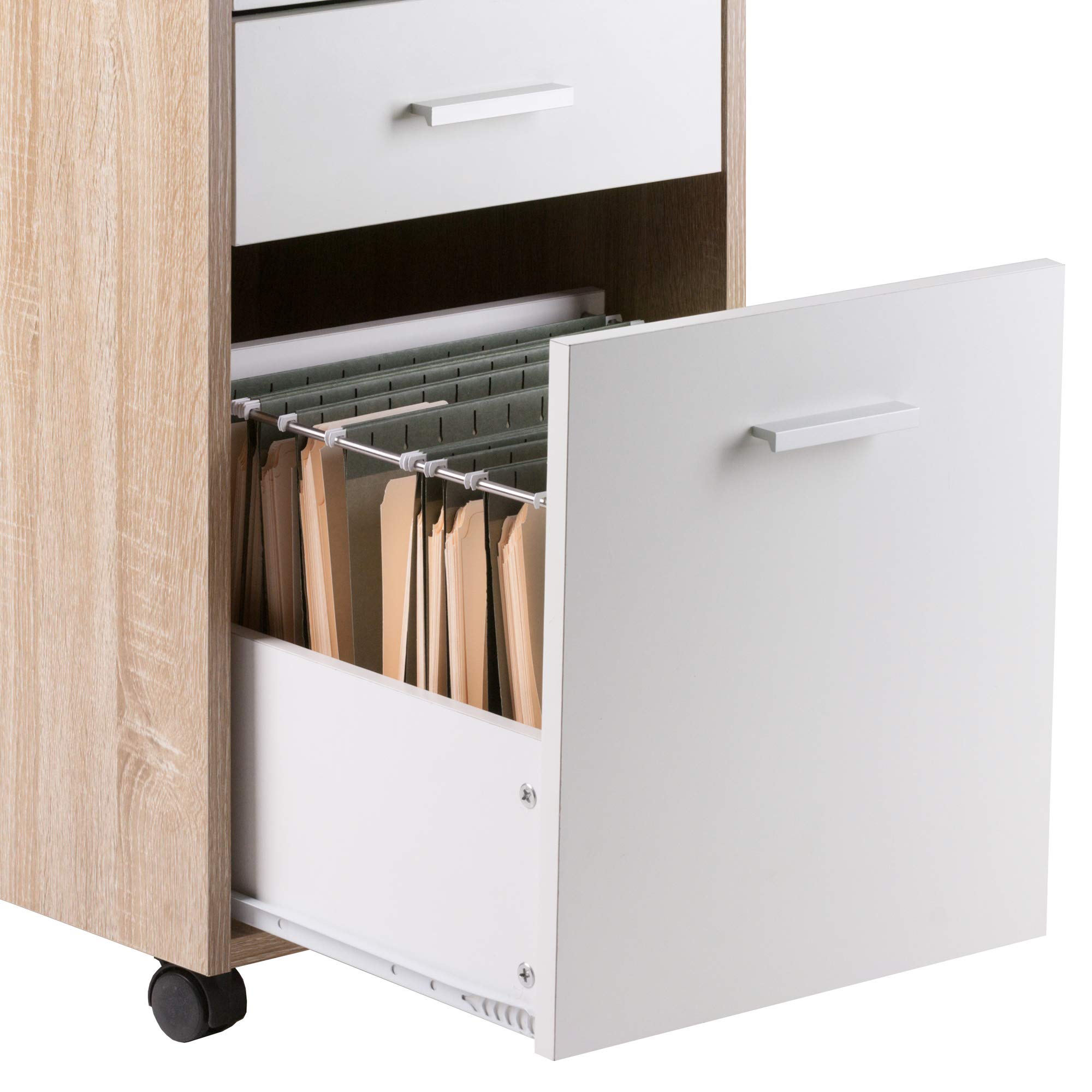 Winsome Wood Kenner Home Office Desk - Reclaimed Wood Writing Desk for Study & Work - Perfect for Home Office, Study Room & Workspace
