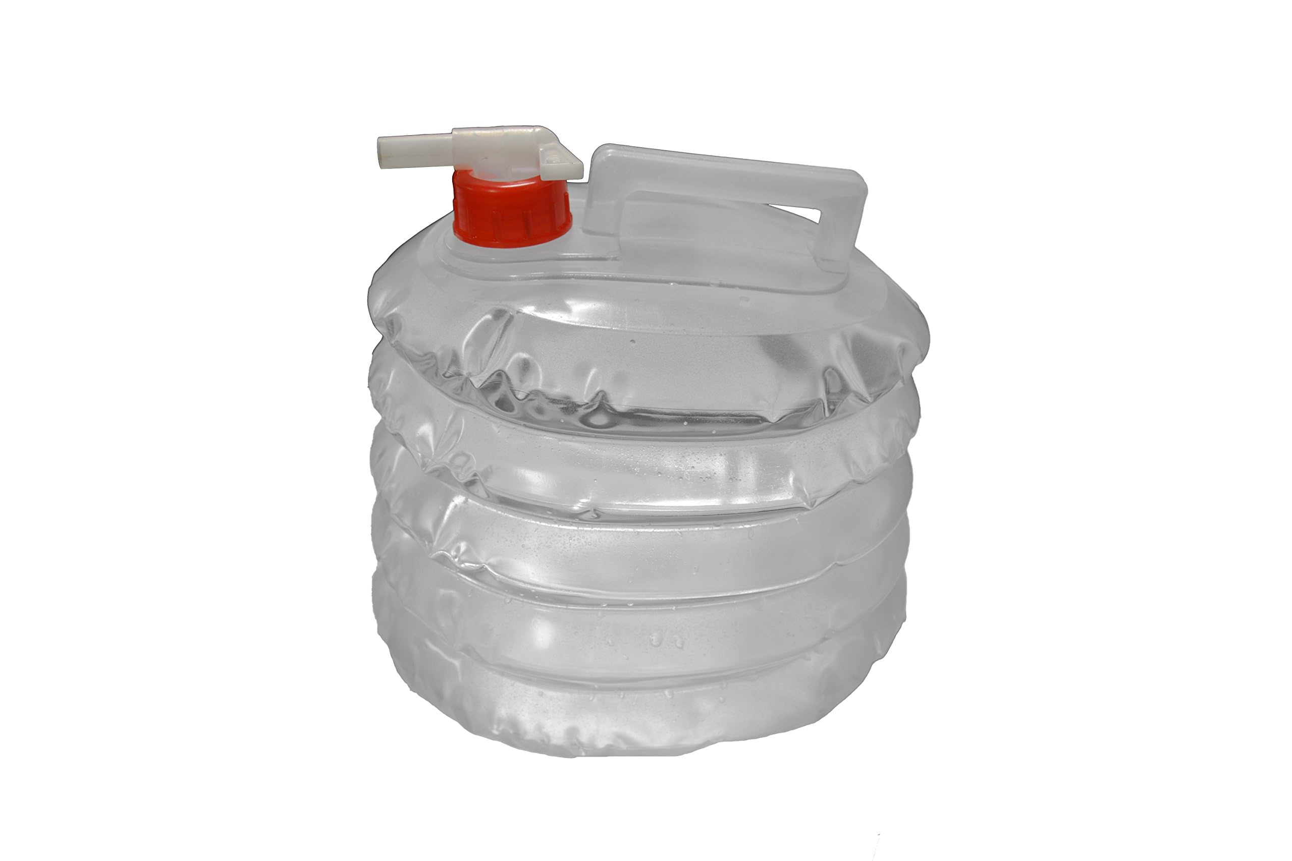 Collapsible Water Jug Folding Water Bottle - 5L/1.3Gal Lightweight Portable for Backpacking, Camping, Hiking & Outdoor Adventures