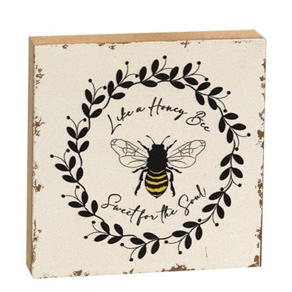 Natural Honey Bee Wooden Block Puzzle - Eco-Friendly Wooden Toy for Kids, Educational STEM Learning Game - Perfect for Home, Classroom & Birthday Gifts