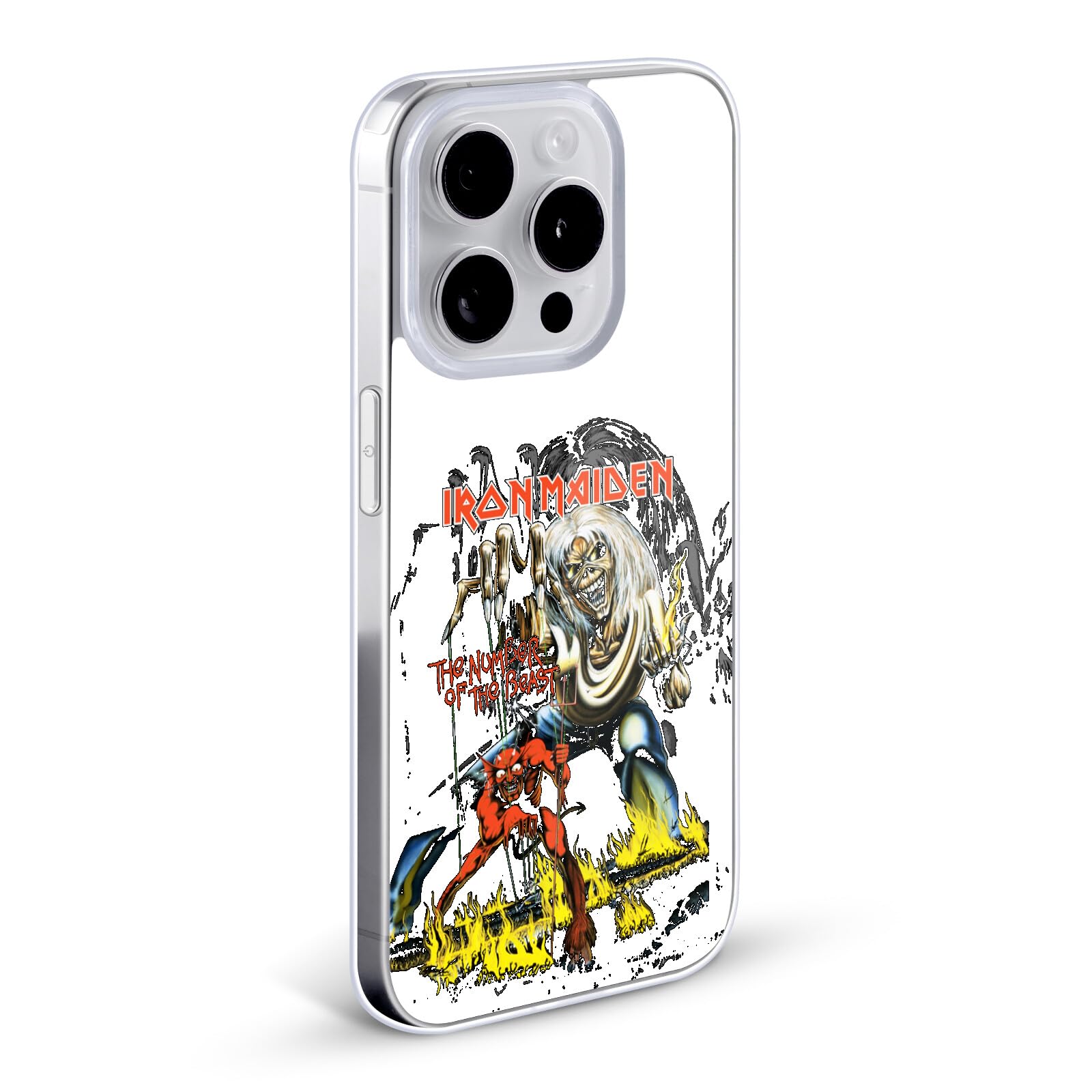 Officially Licensed Iron Maiden NOTB Album Cover Soft Gel Case for Apple iPhone 11 - Protective Phone Cover for Music Fans, Concert Goers & Rock Enthusiasts