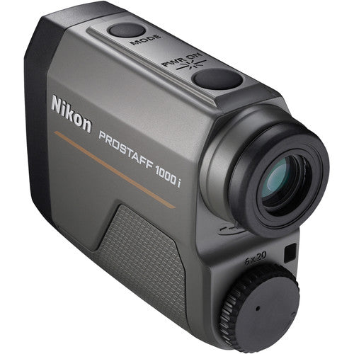 Nikon Prostaff 1000i 6x20 Laser Rangefinder - High Accuracy Golf & Hunting Distance Measuring Device for Outdoor Sports & Wildlife Observation