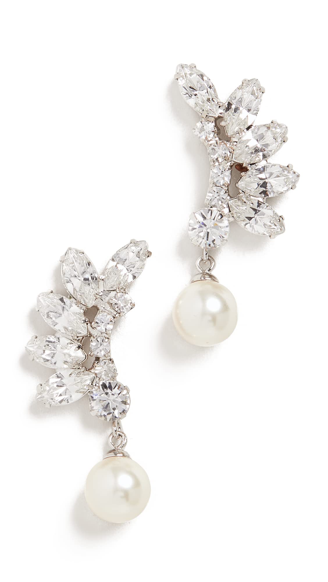 Jennifer Behr Rissa Earrings for Women - Elegant Crystal Drop Earrings for Parties, Weddings & Special Occasions
