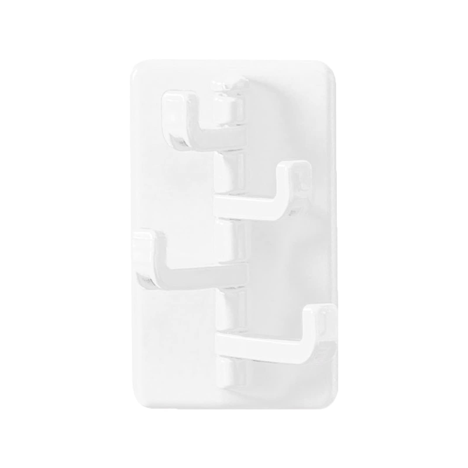 TONGHANG Heavy Duty Sticky Hooks - 10 Pack Black Wall Hooks for Home Organization, Bathroom, Kitchen & Office - Strong Adhesive Hooks No Drilling Needed - Perfect for Hanging Towels, Keys, Coats & Decor