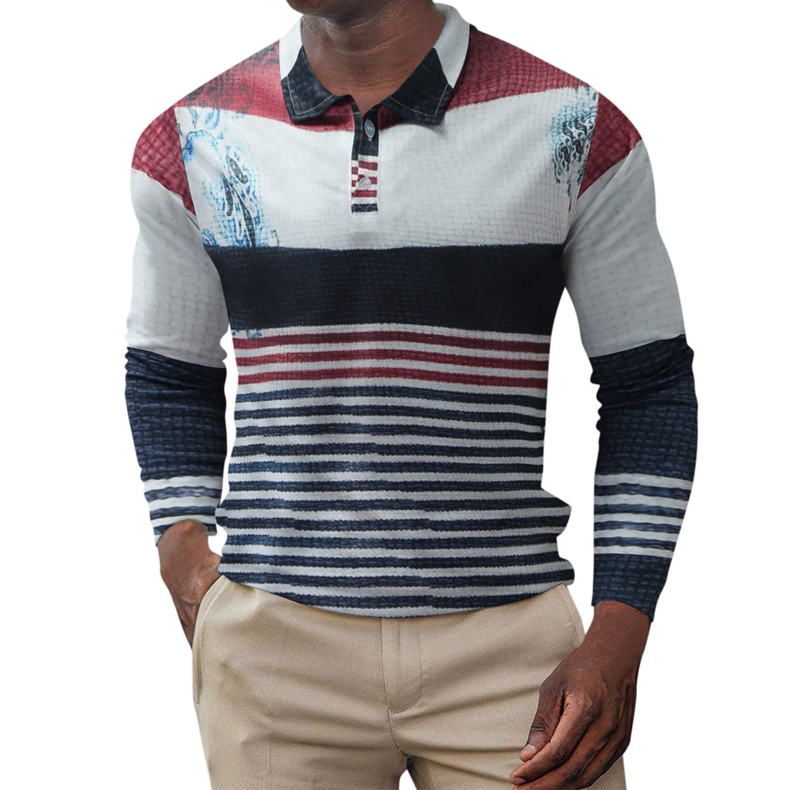 Men's Slim Fit Dress Shirts - Long Sleeve Button Down Cotton Shirts for Fall & Winter | Office Wear, Business Casual & Formal Occasions