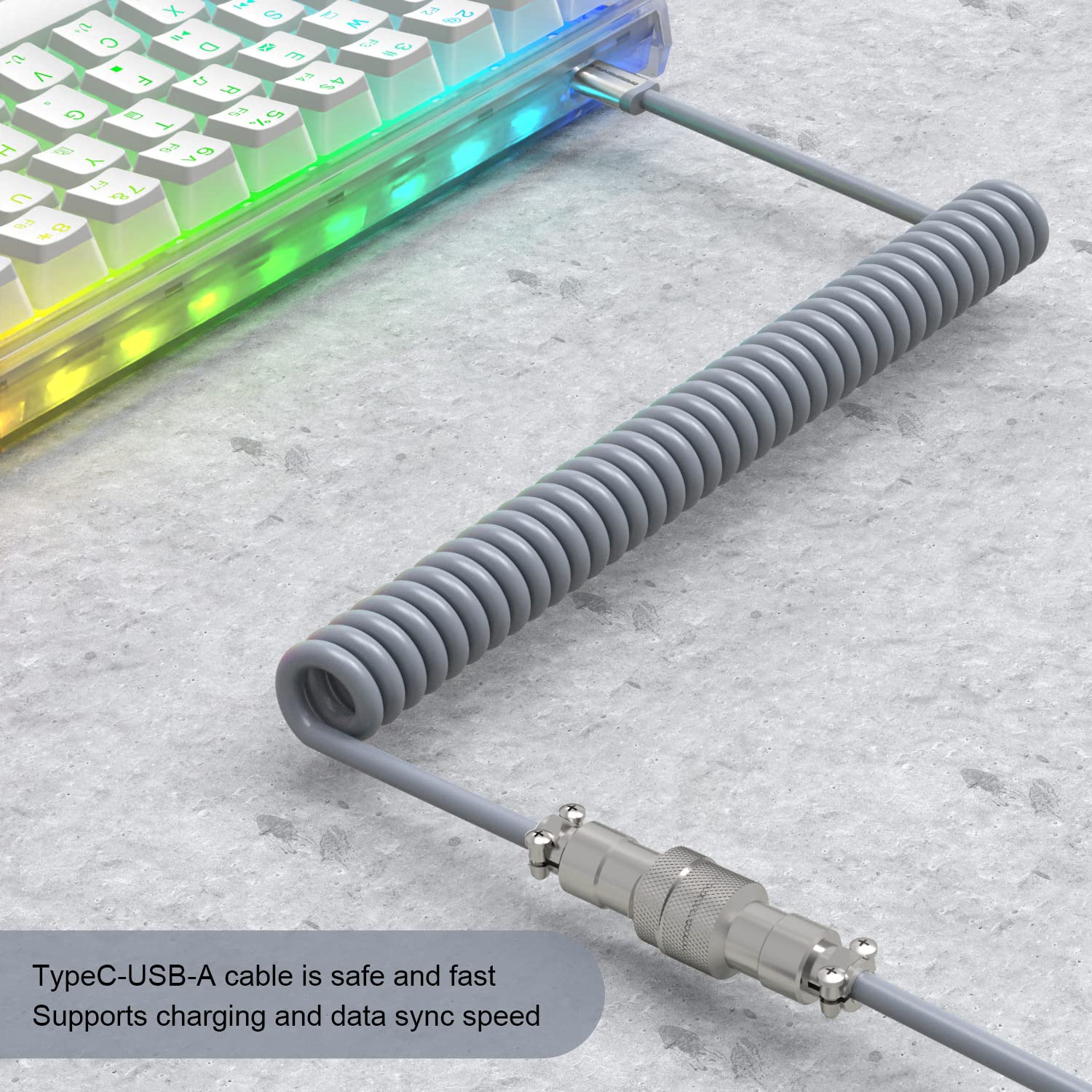 XINMENG G213 Pro Gaming Keyboard - Mechanical, USB-C Cable, Detachable for PC Gaming