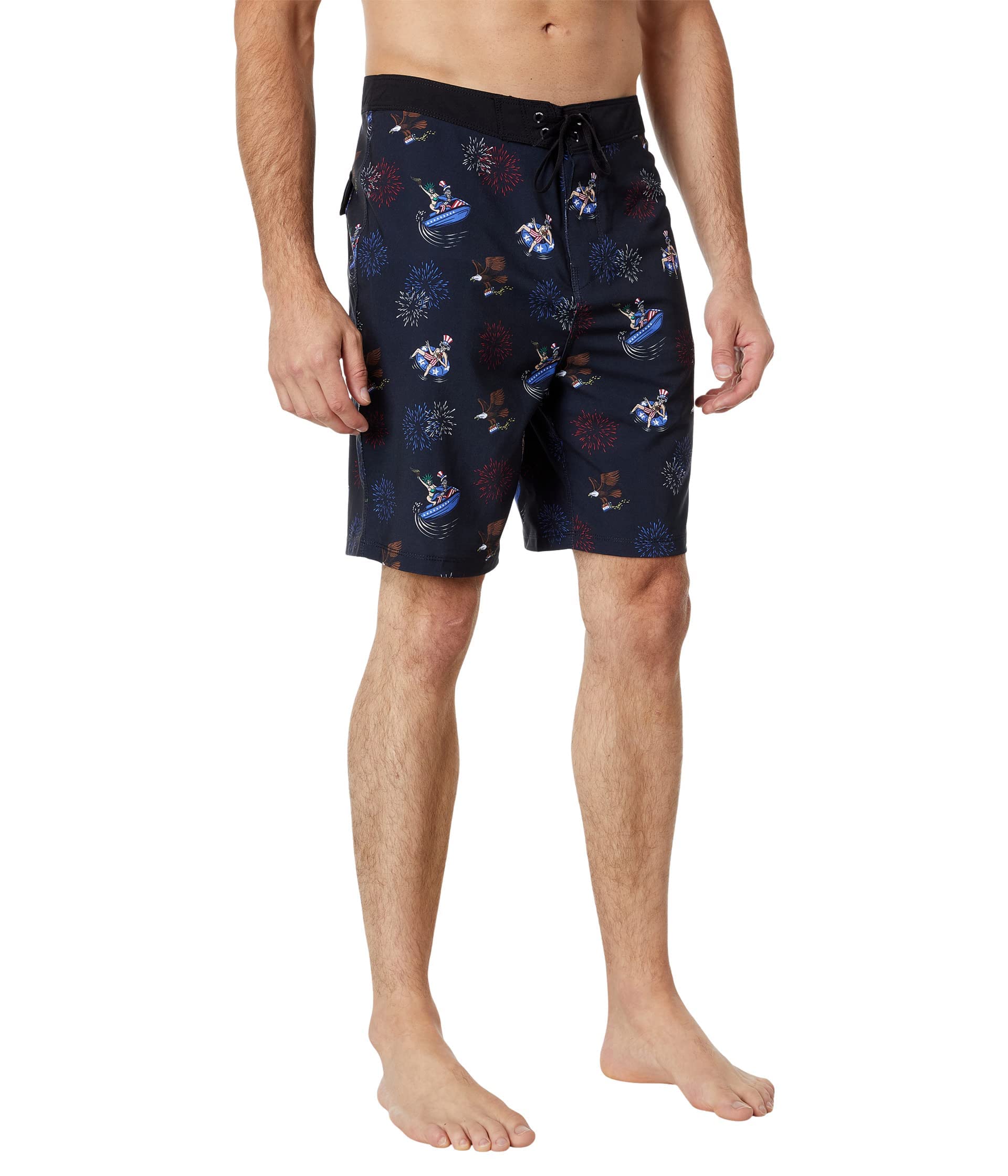 Hurley Men's Swim Trunks - Quick-Dry Board Shorts for Swimming, Surfing & Beach - Lightweight & Comfortable Swimwear for Summer Outdoor Activities