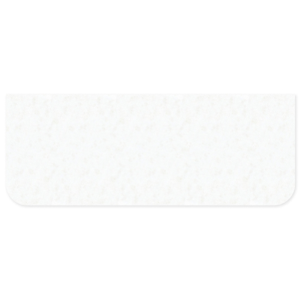 Fienza 503 164 Crystal Pure Curved Stone Bathtub 1500mm - No Tap Hole - Freestanding Soaking Tub for Modern Bathroom Luxury Spa Relaxation