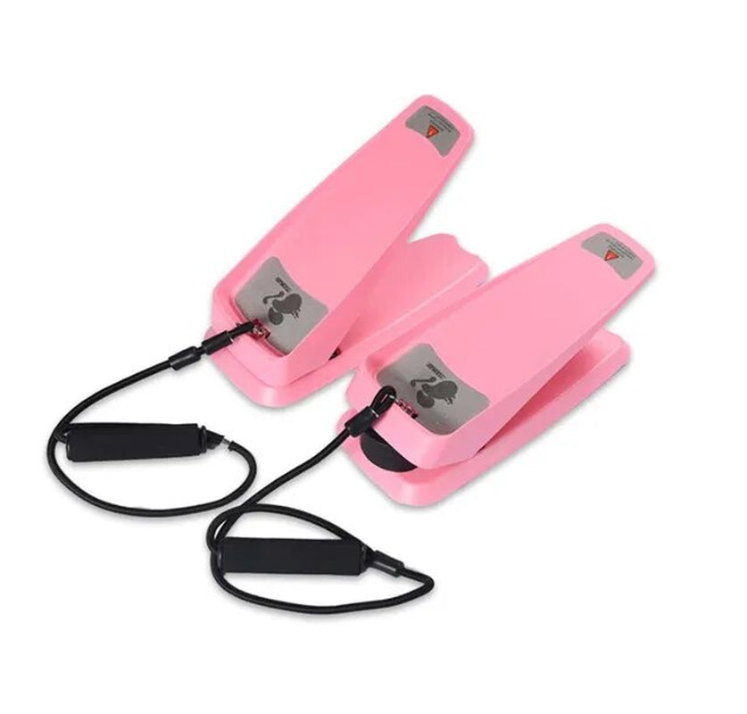 New Home Mini Stepper with Yoga Stretching Board - Portable Fitness Equipment for Weight Loss, Leg Toning & Full Body Workout - Perfect for Home Gym, Office Exercise & Small Space Workouts