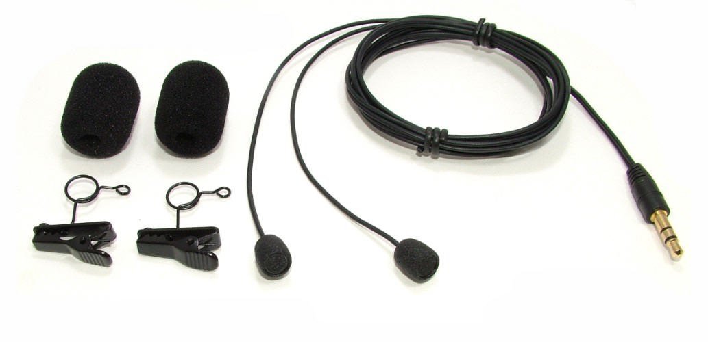 Professional Mini Binaural Microphones with Windscreens & Clips - Perfect for ASMR Recording, Podcasting, and Field Interviews