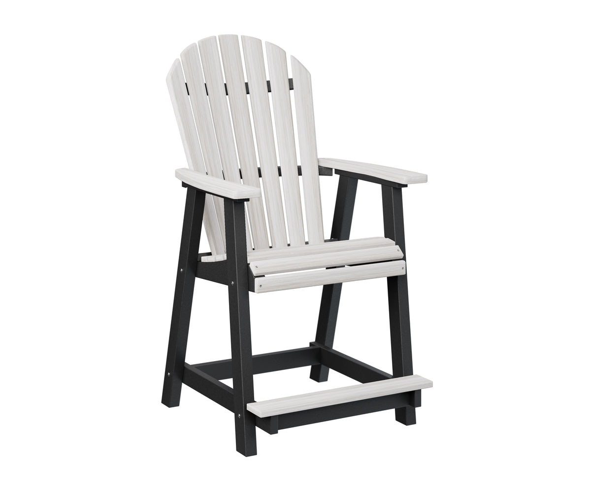 Berlin Gardens Comfo Back Counter Chair - Comfortable Bar Stool for Kitchen Island, Breakfast Nook & Home Bar - Adjustable Height & Padded Seat