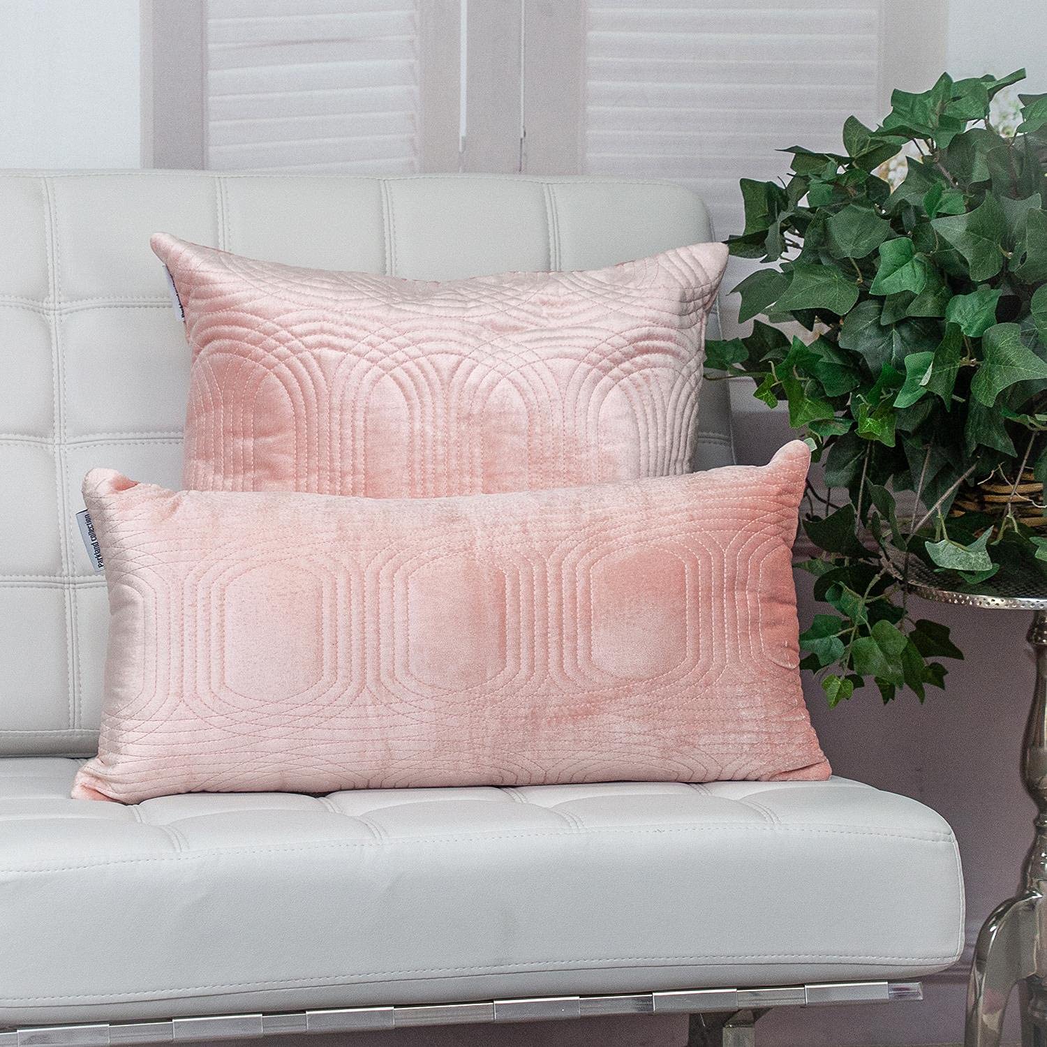 Stylish Iphis Transitional Pink Throw Pillow - Soft Decorative Cushion for Sofa, Bed & Home Decor - Perfect for Living Room, Bedroom & Nursery Accents