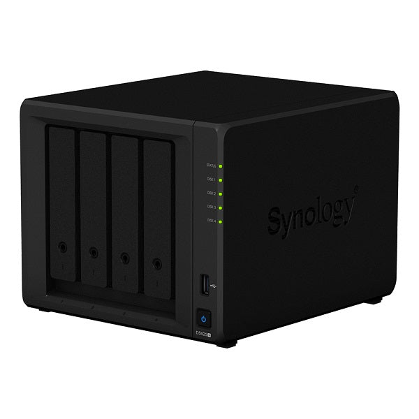 Synology DiskStation DS920+ 4-Bay NAS Storage Server | Expandable up to 9 Bays | Perfect for Home Media Streaming & Business Data Backup