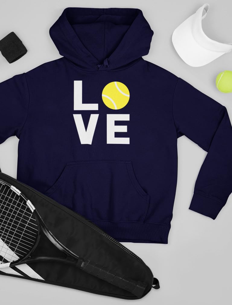 Premium Tennis Hoodie for Men & Women - Comfortable Sports Sweatshirt Gift for Tennis Fans & Players - Perfect for Training, Matches & Casual Wear