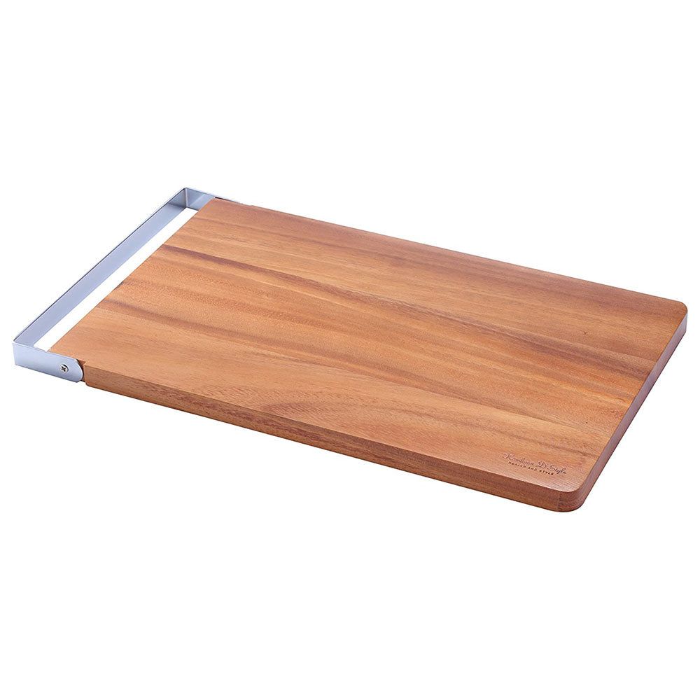 Premium Kevnhaun Wooden Cutting Board for Kitchen - Durable Bamboo Chopping Block with Juice Groove & Non-Slip Feet - Perfect for Meat, Vegetables, Fruits & Cheese - Ideal Gift for Home Chefs & Cooking Enthusiasts