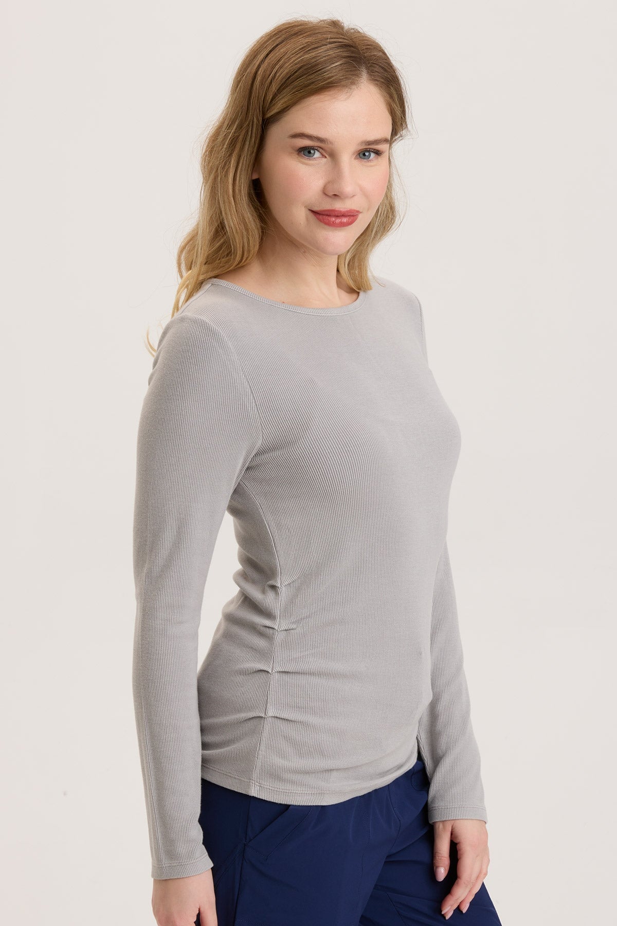 Edie Long Sleeve Shirt for Women - Soft Cotton Casual Blouse with Button Front - Perfect for Office Wear, Date Night & Everyday Outfits