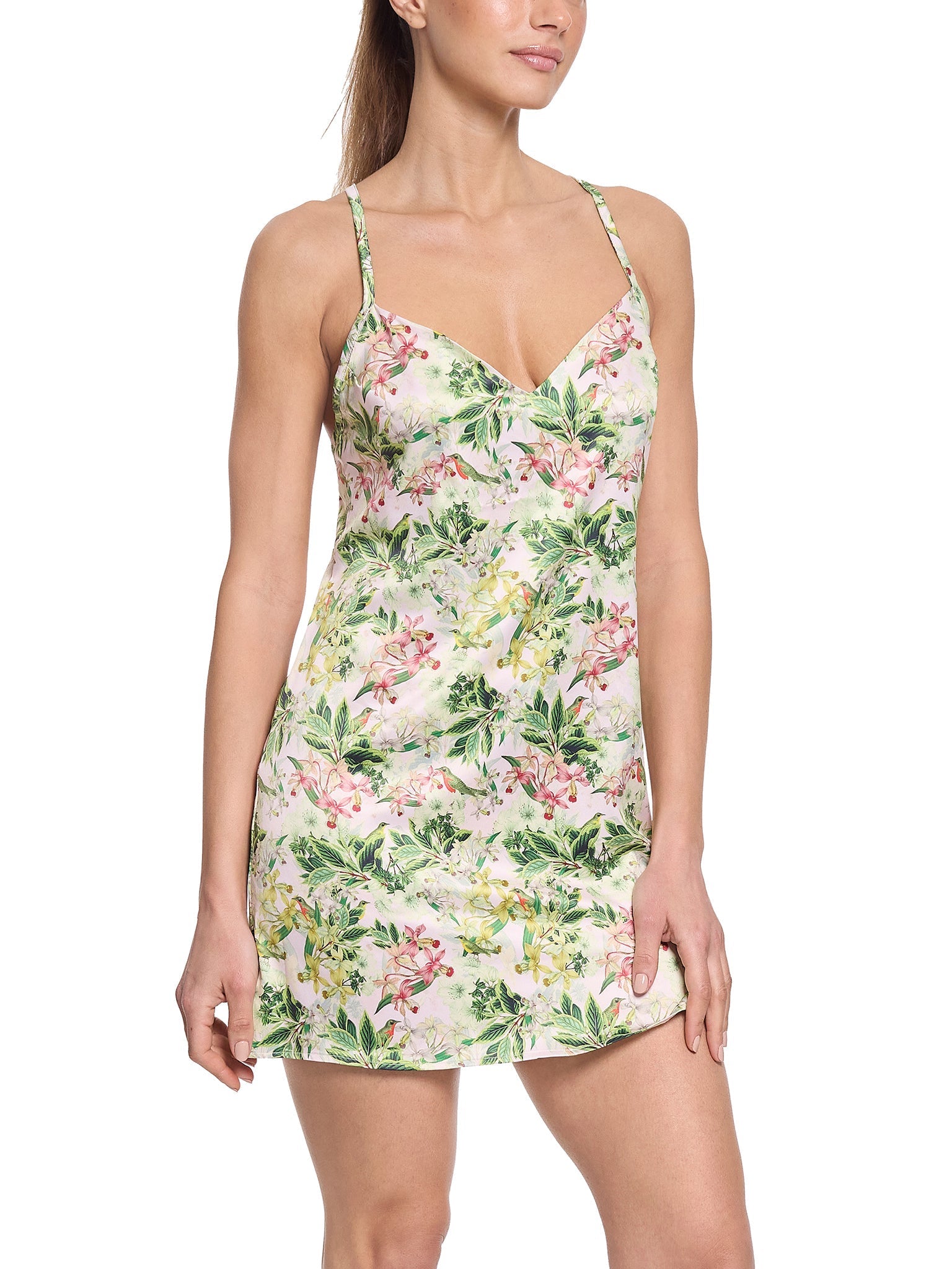 Luxury Satin Sleep Chemise for Women - Soft & Comfortable Nightgown for Bedtime & Relaxation - Perfect for Sleepwear, Loungewear & Romantic Occasions