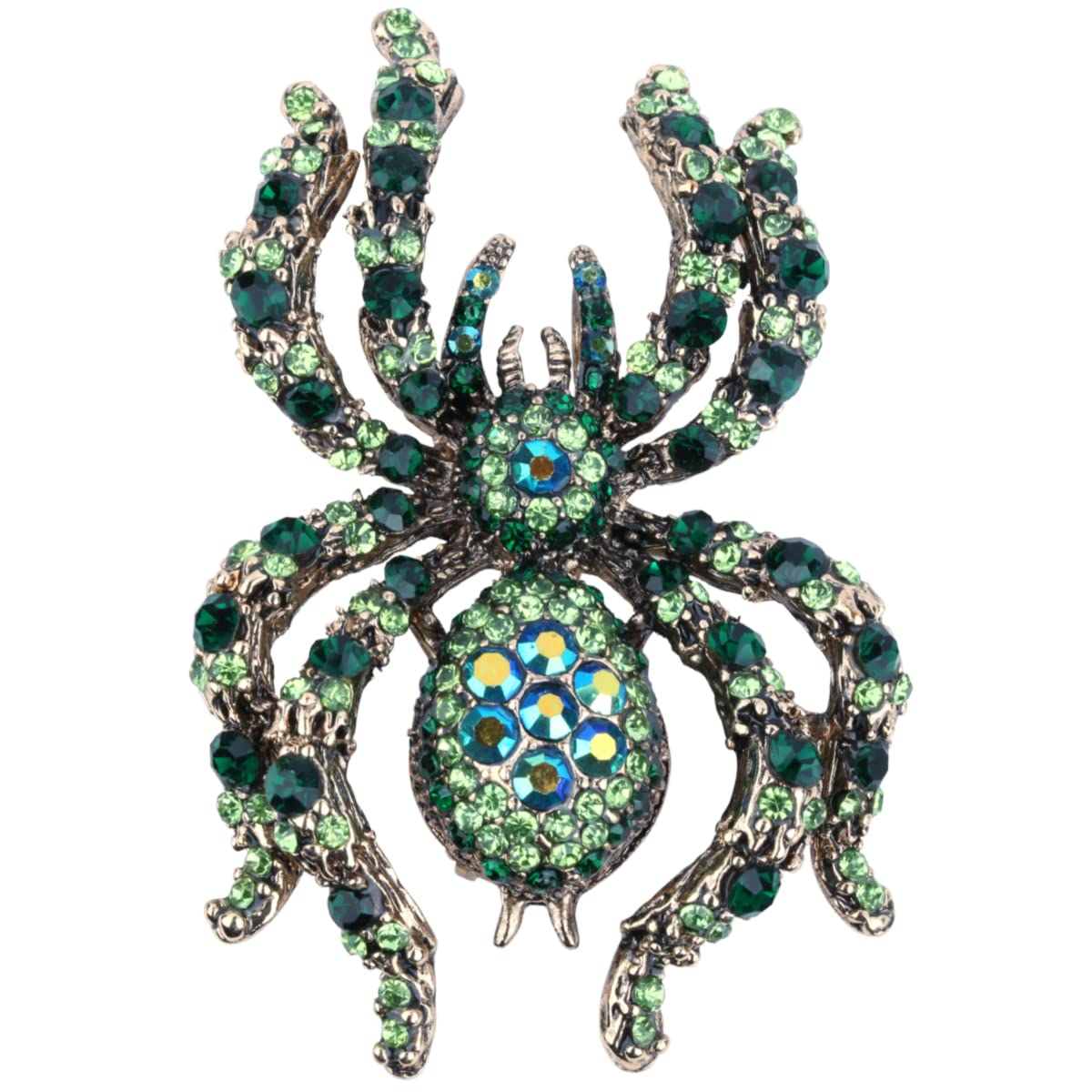 Halloween Spider Rings for Women - Stretch Fit Size 6-9, Gothic Jewelry, Silk Scarf Holders - Perfect for Halloween Parties, Cosplay & Gothic Fashion Accessories