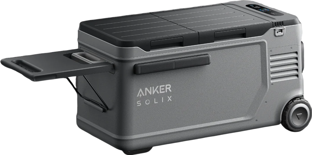 Anker SOLIX EverFrost 2 Electric Cooler - 58L/61QT Dual Zone Portable Fridge for Camping, Road Trips & Outdoor Adventures - Car, RV, Truck & Home Use