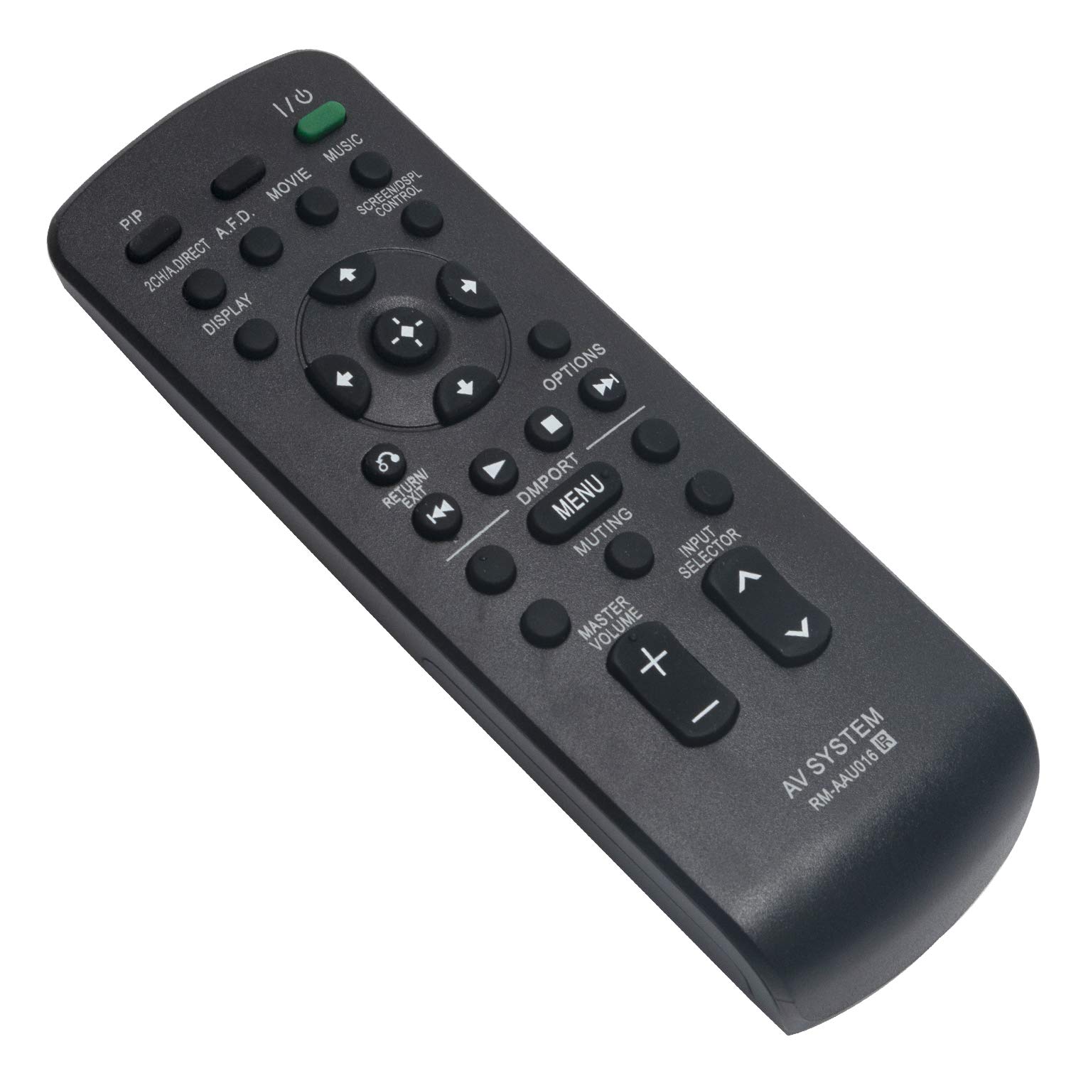 Sony AV Receiver Remote Control Replacement RM-AAU016 - Compatible with STR-DA5300ES, STR-DA2400ES, STR-DA3300ES, STR-DA3400ES, STR-3400ES, STR-3500ES, STR-DA3500ES, STR-DA4300ES - Perfect for Home Theater & Audio System Control