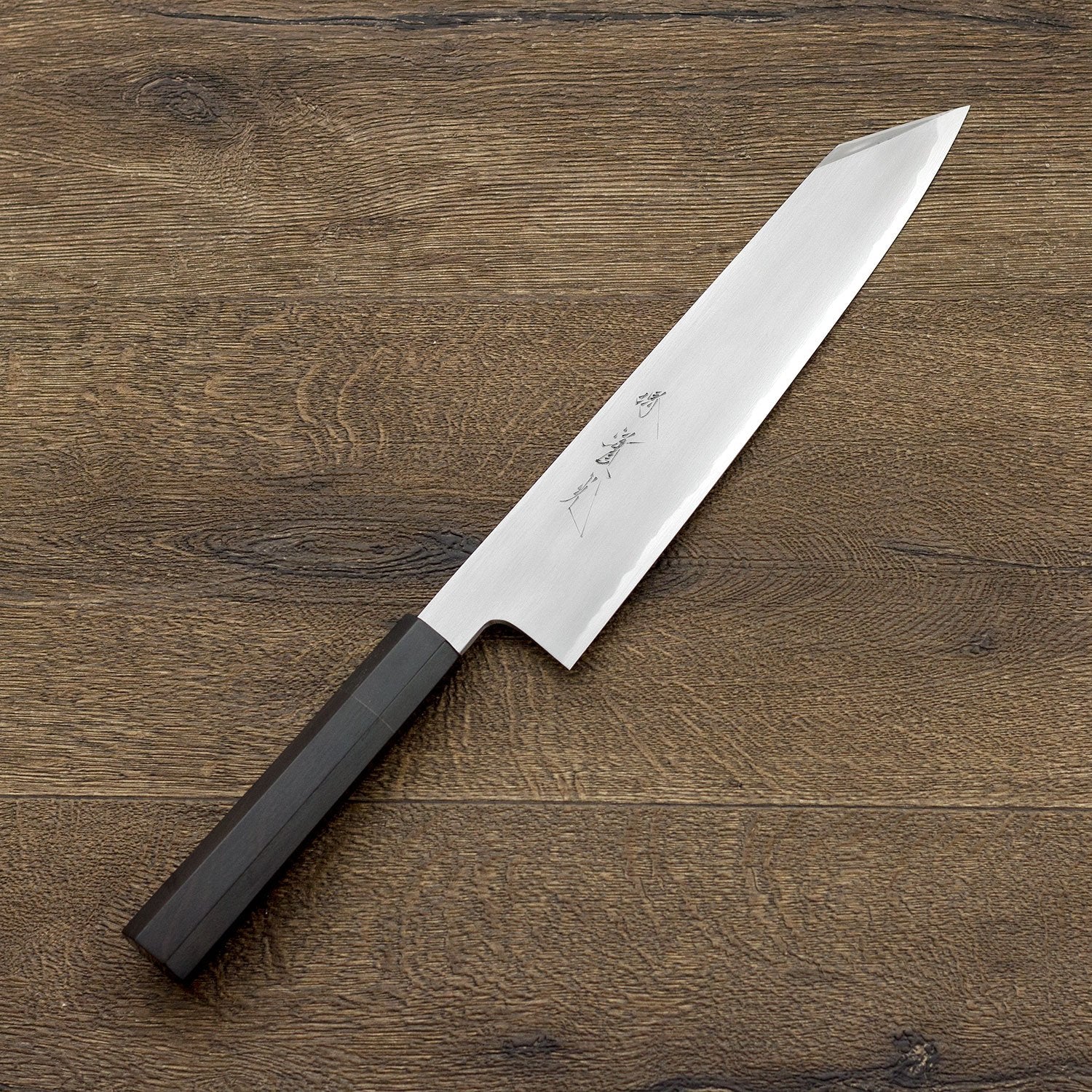 Premium JIKKO Kiritsuke Blue #1 Carbon Steel Gyuto Japanese Chef Knife - Perfect for Sushi, Sashimi & Precision Cutting