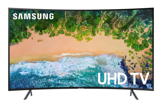 Samsung UN55NU7300 55-Inch Curved 4K UHD Smart LED TV with HDR - Perfect for Home Theater, Gaming & Streaming Entertainment
