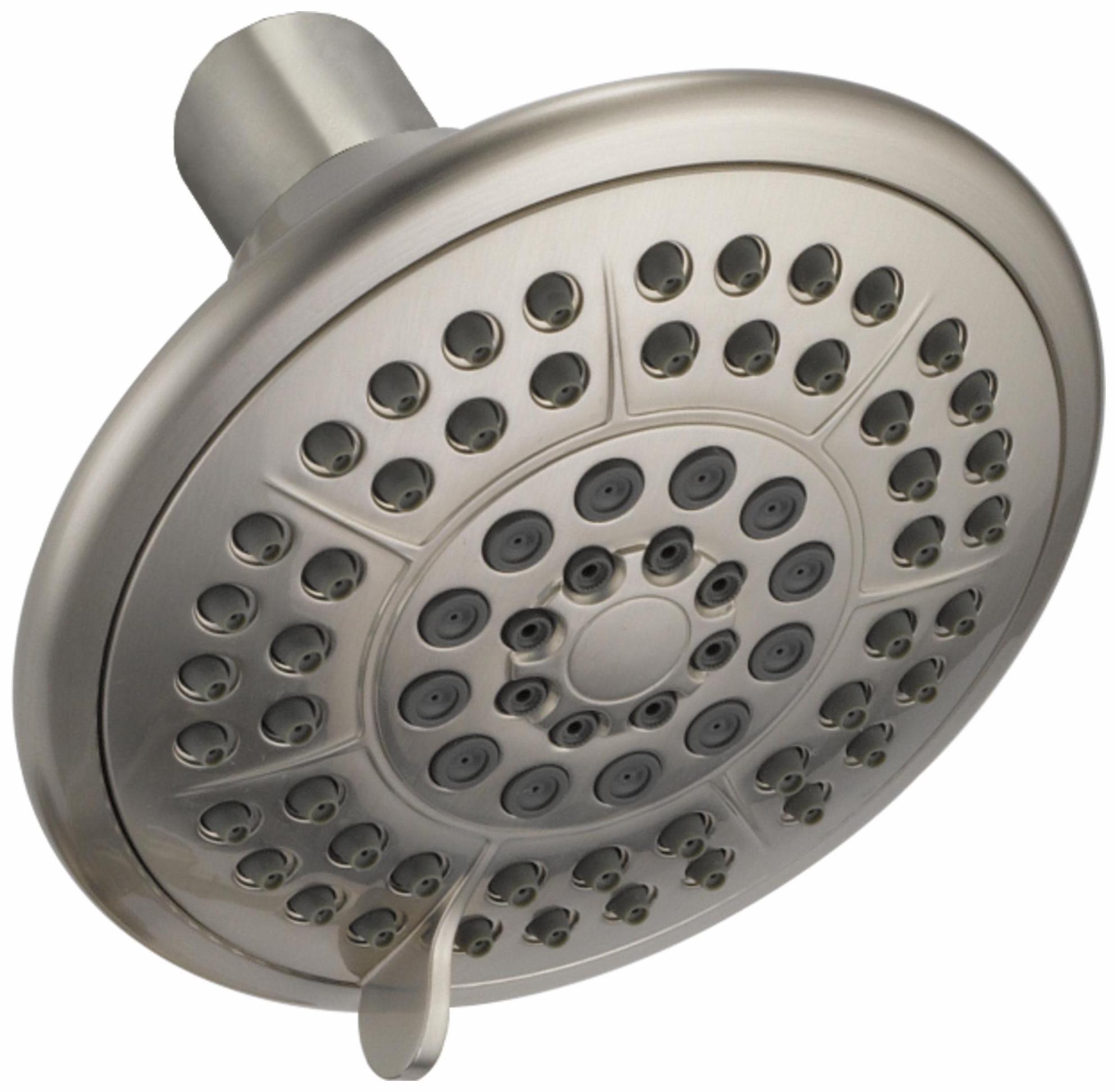 Delta RP78575SS 5-Setting Stainless Steel Shower Head with Touch Clean Technology - Perfect for Bathroom Renovation & Spa-Like Shower Experience