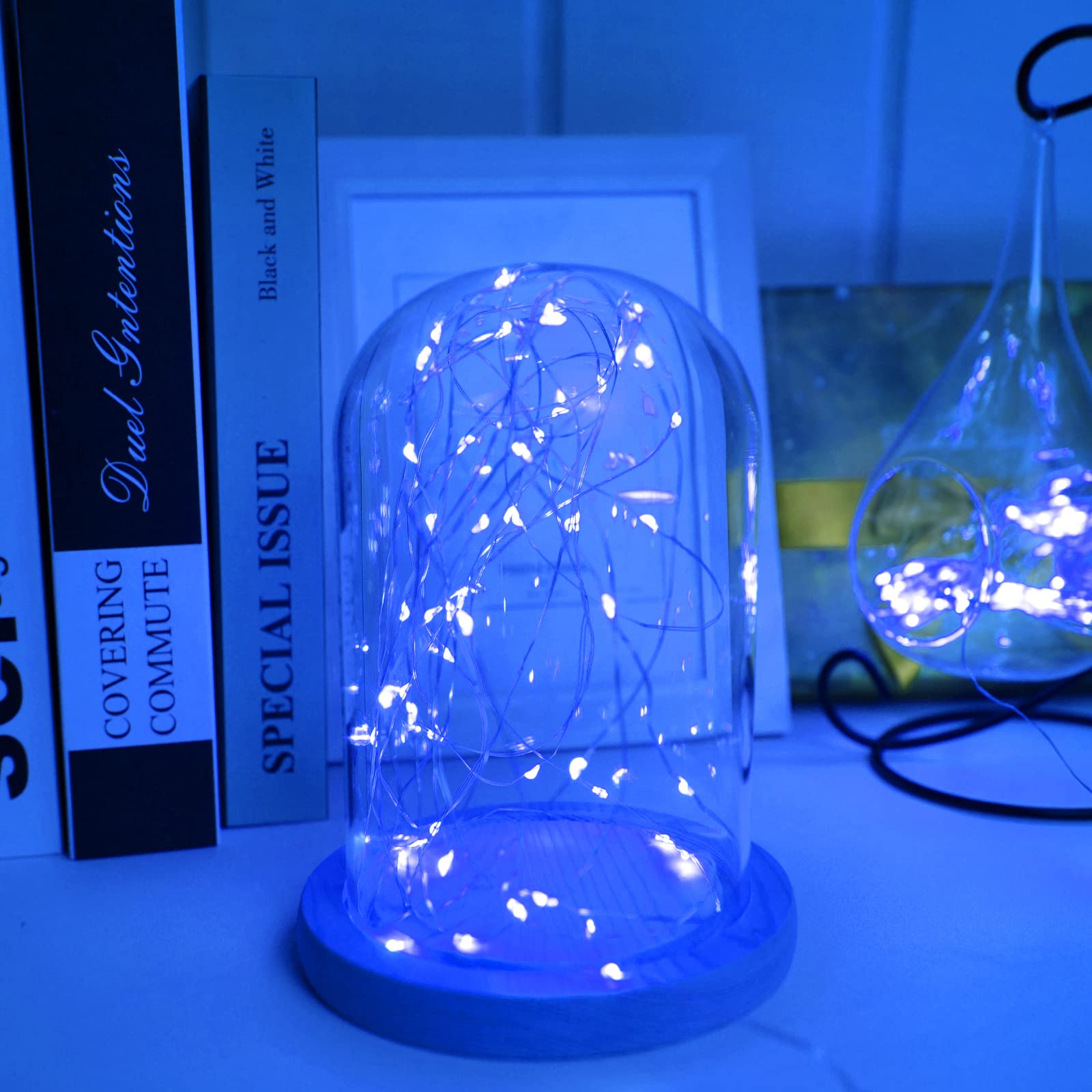 Cshare LED Fairy Lights - 2 Pack 3M Battery Operated String Lights with Timer, 30 LED Copper Wire Waterproof Lights for Indoor Outdoor Decor - Perfect for Bedroom, Garden, Christmas, Wedding & Party Decorations