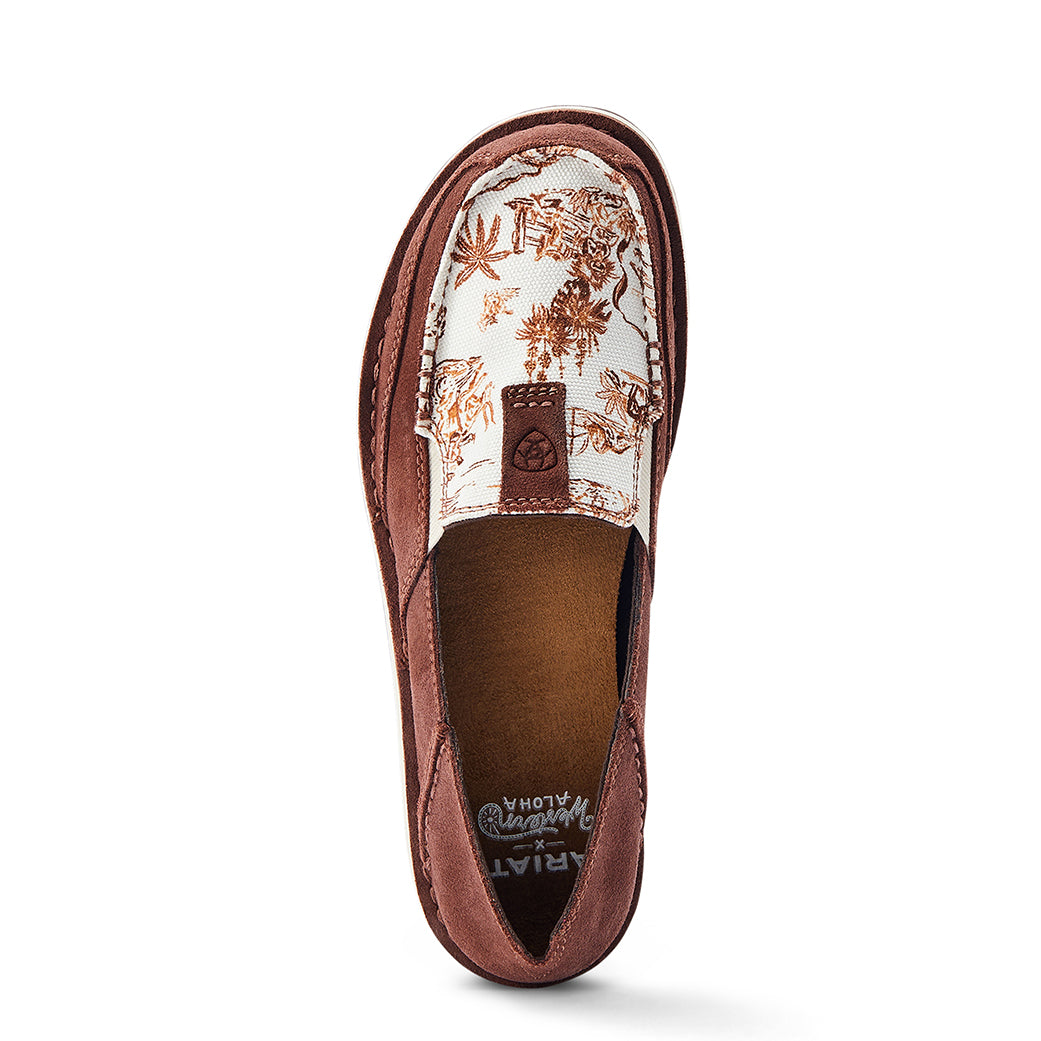 Ariat Women's Rust Western Aloha Cruiser Boots - Comfortable Cowgirl Boots for Rodeo, Line Dancing & Country Fashion