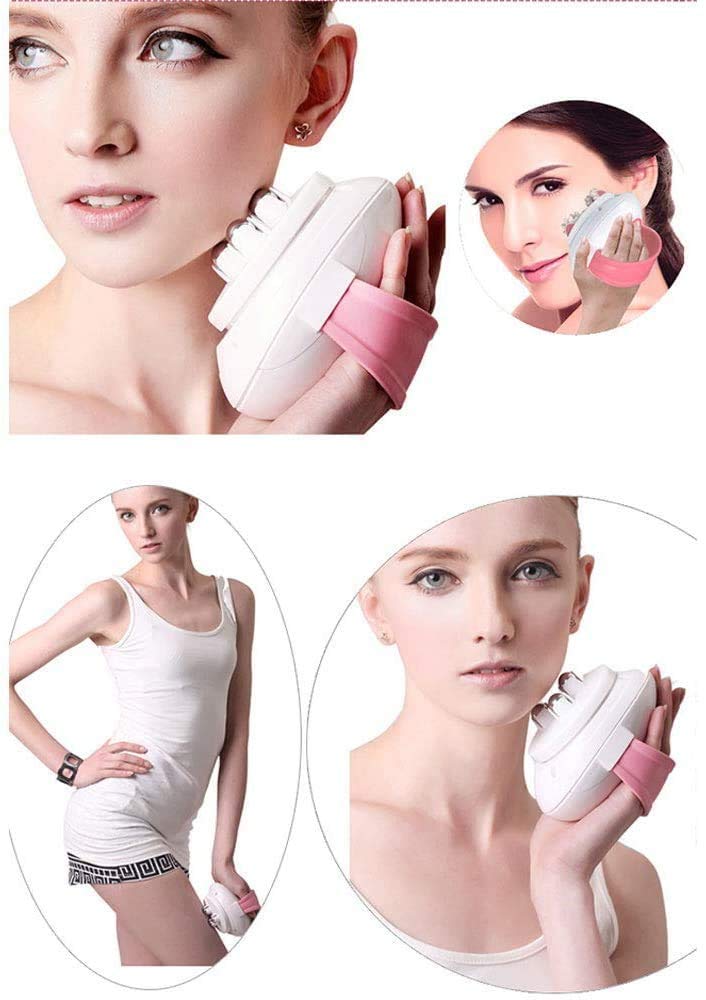 3D Roller Body Shaping Massager - Vibrating & Shiatsu Deep Tissue Massage for Slimming, Gua Sha, and Blood Circulation | Perfect for Home Spa, Post-Workout Recovery, and Skin Care Routine